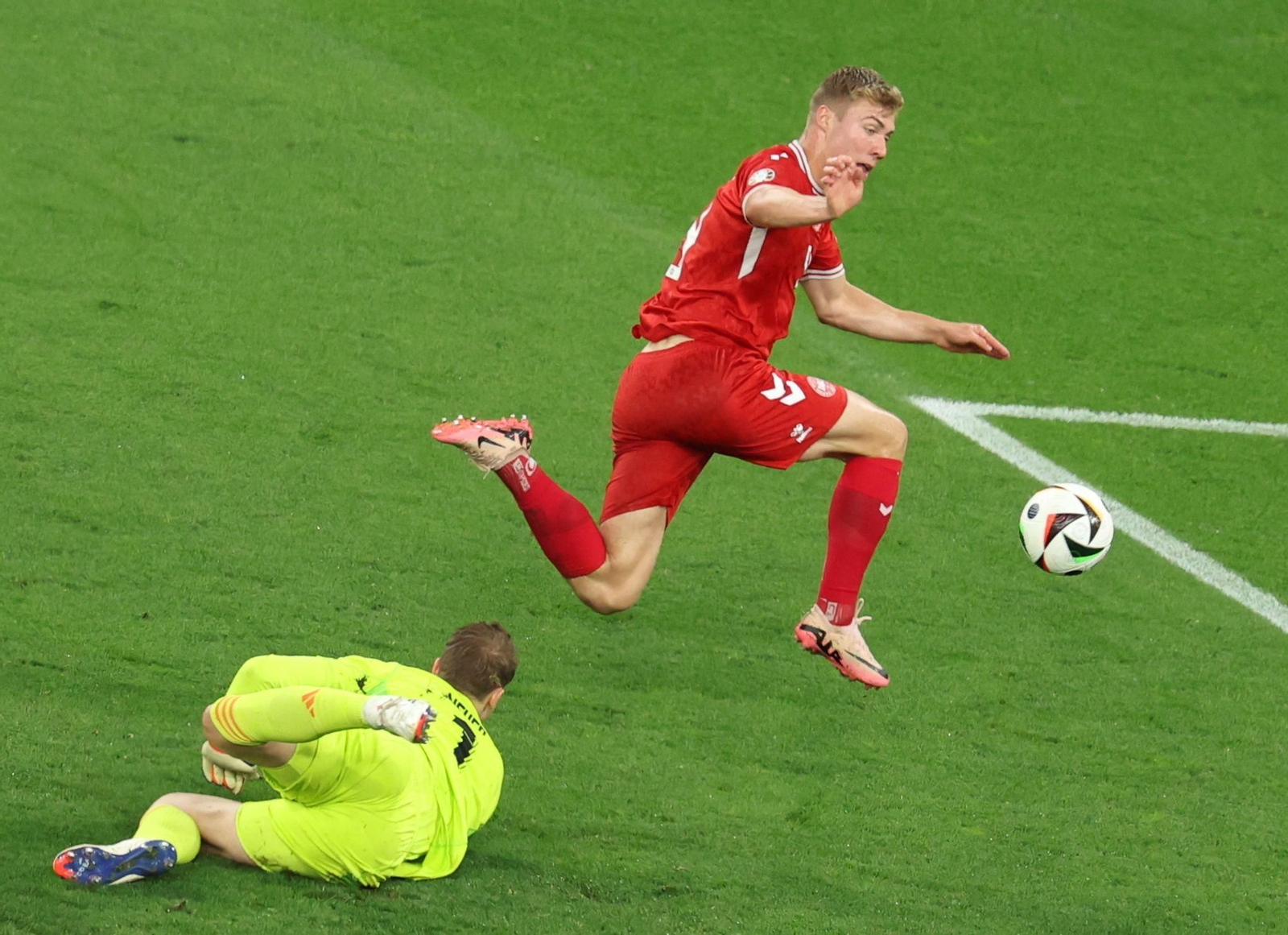 Las mejores fotos del Alemania - Dinamarca