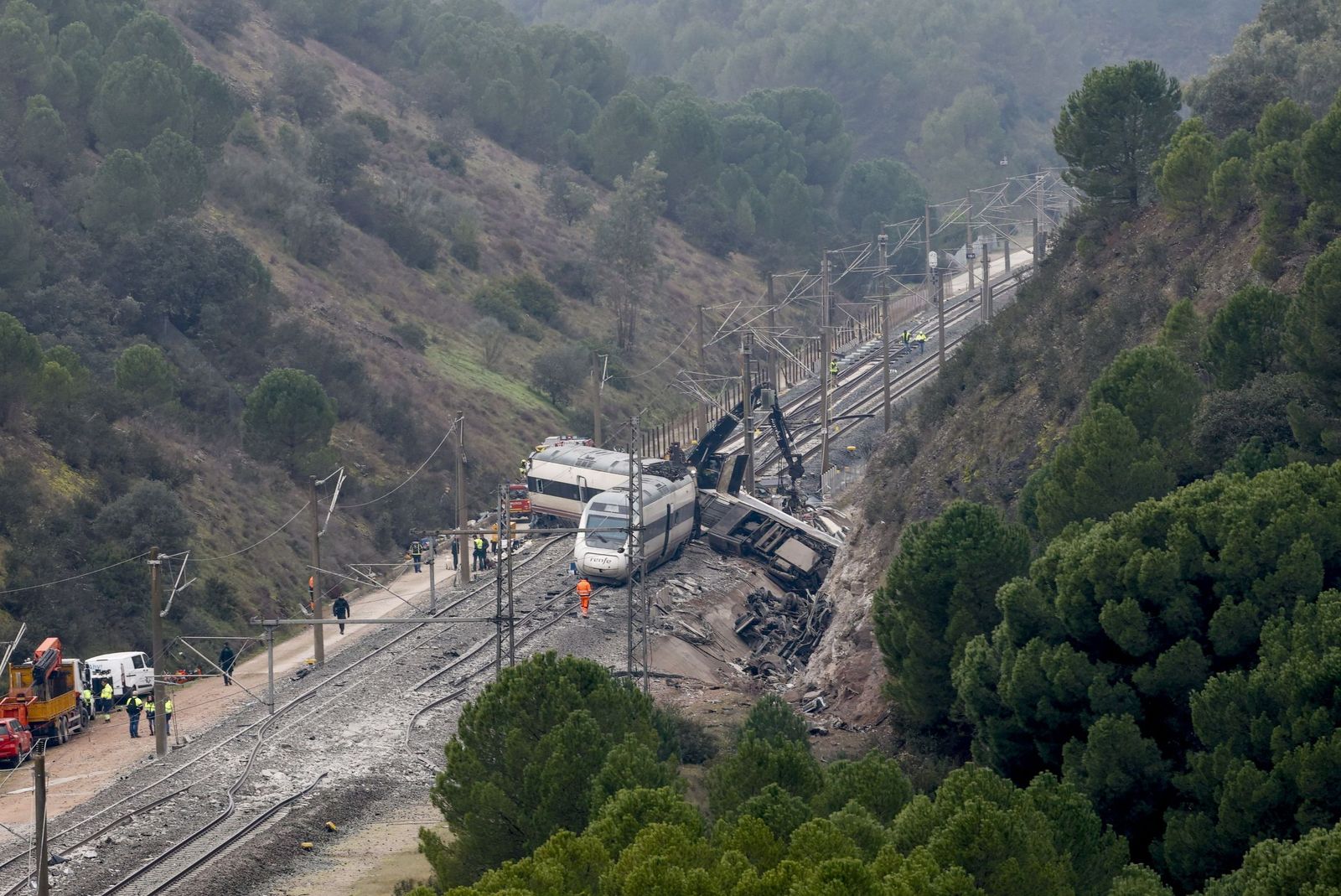 Vagones del tren Alvia.