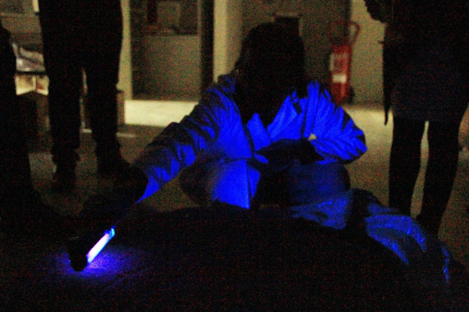 Imágenes de la llegada al museo de Huelva de la estela de cerca de 5.000 años de antigüedad hallada en Cañaveral de León