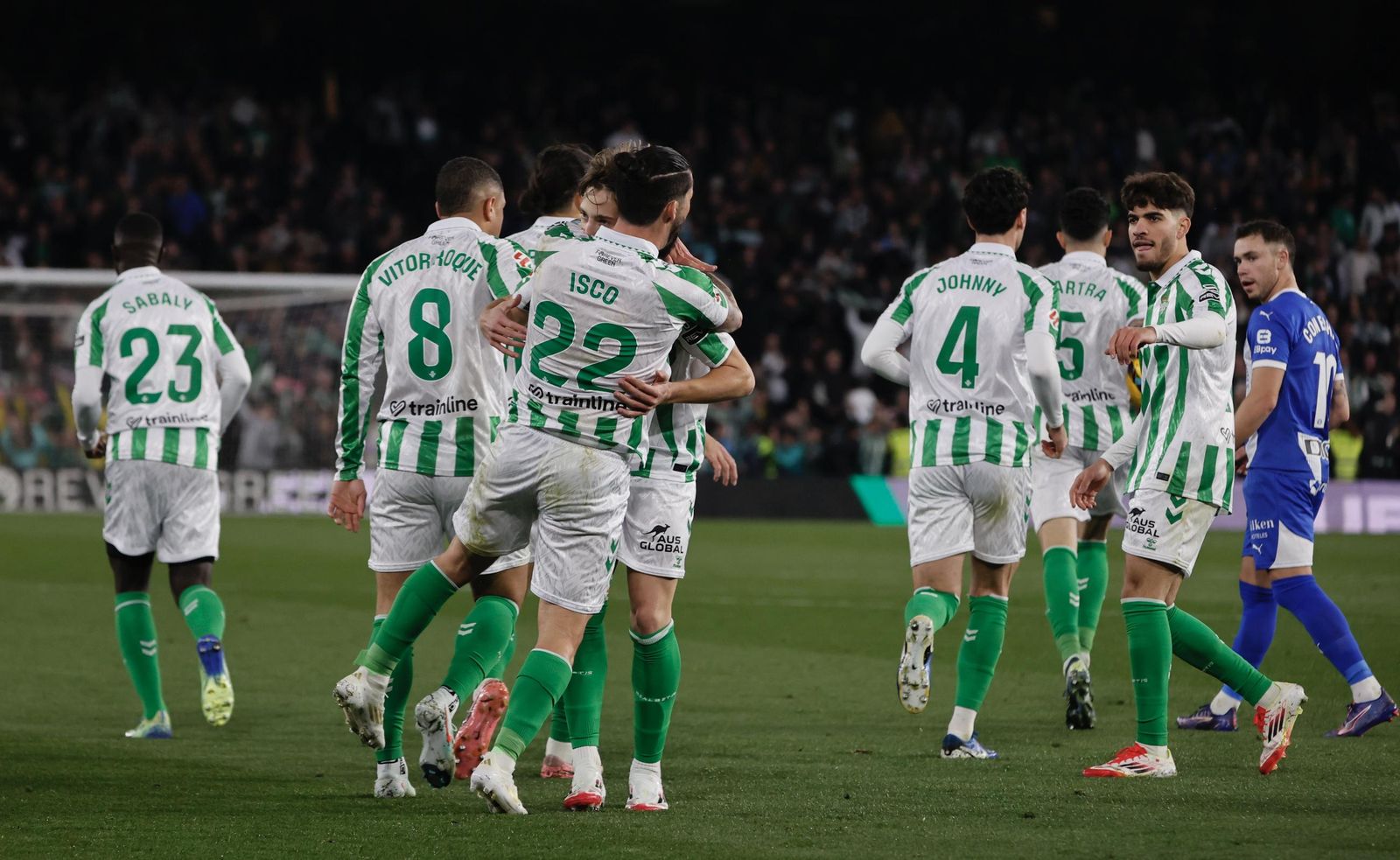 Las imágenes del Betis - Alavés