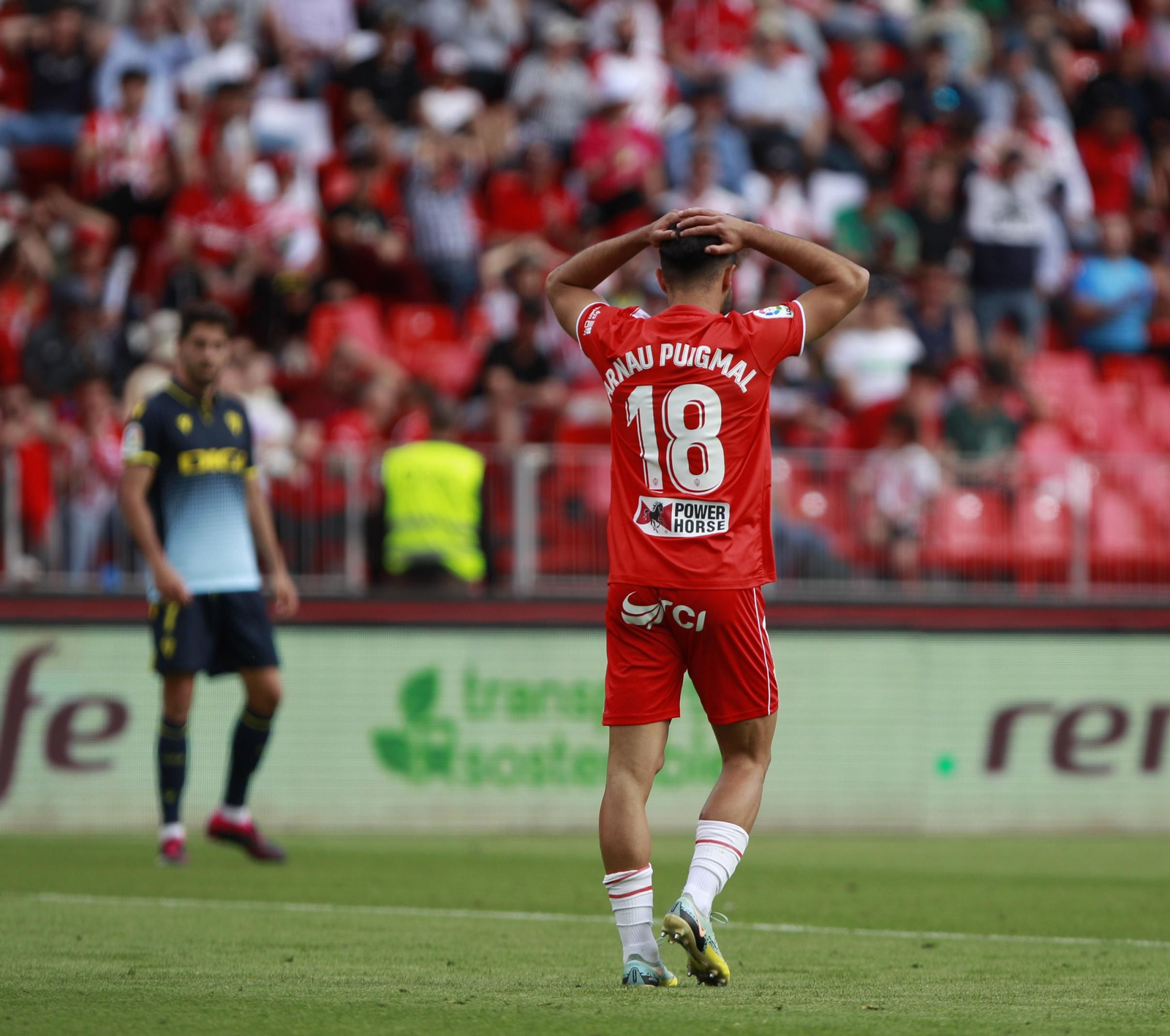 Imágenes del partido de la Liga Santander U.D. Almería-Cádiz C.F.