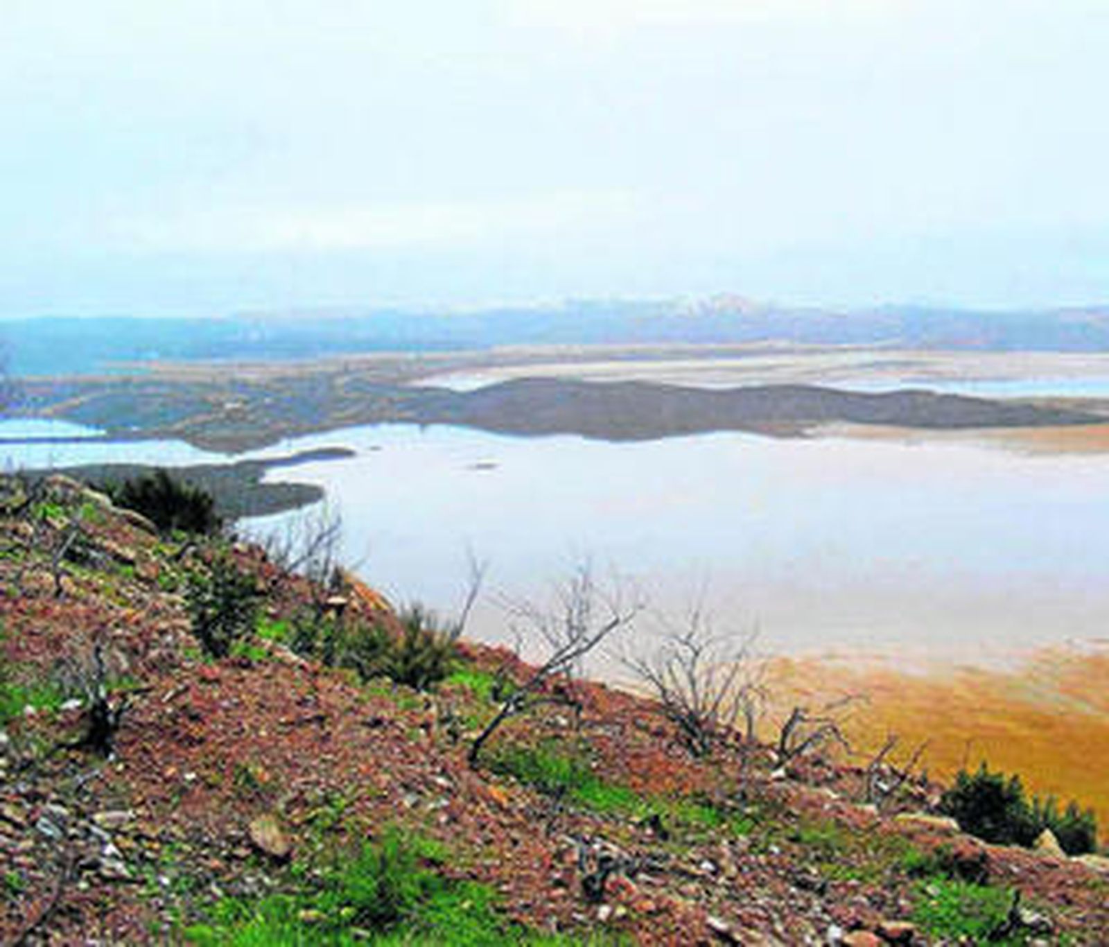 Presa de Aguzadera, la más grande de Europa en su categoría.