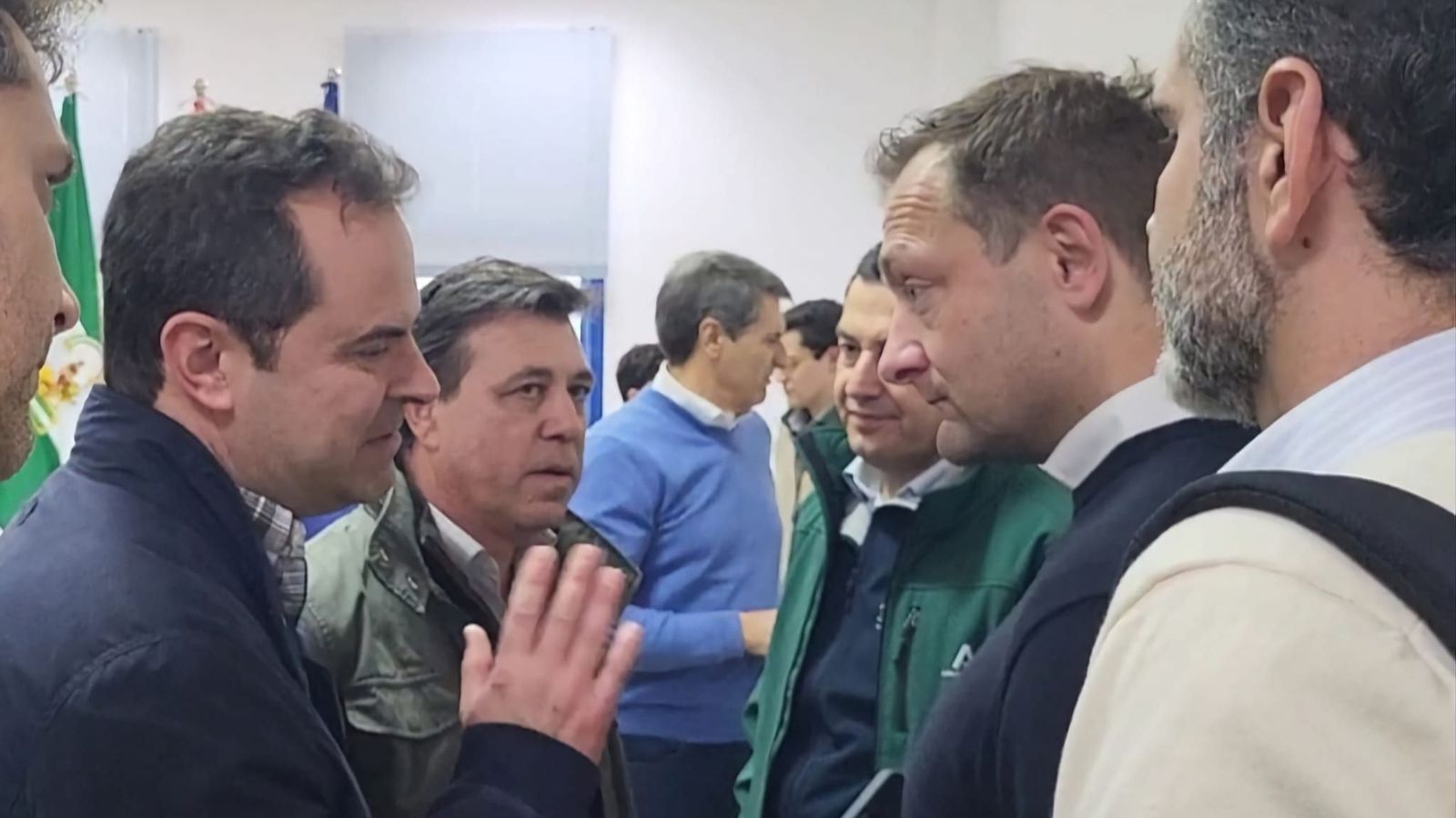 Un momento del encuentro entre las administraciones y el sector agrario andaluz, celebrado esta tarde en Jerez.