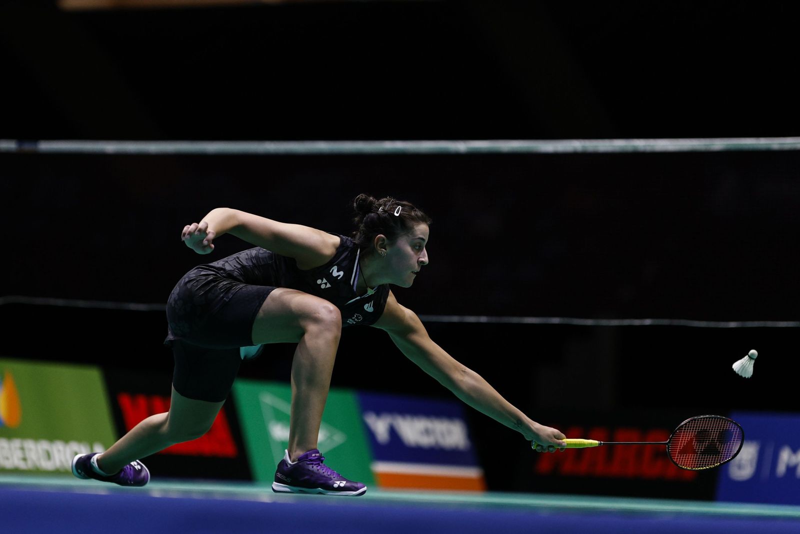 Carolina Marín se despide en cuartos del Abierto de China.