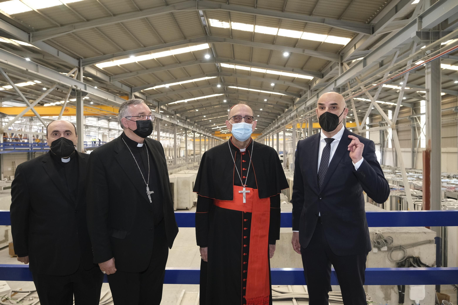 Bendición de las instalaciones de Hydrodiseño, en Huércal Overa (Almería)