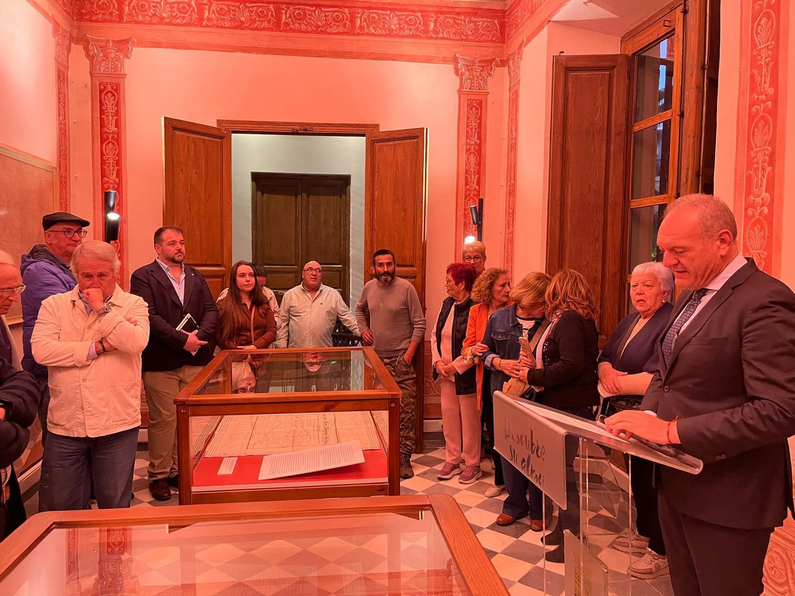 Así es la Sala Rosa del Palacete Torcuato Soler de Cuevas: nuevo espacio para ensalzar la burguesía minera del XIX