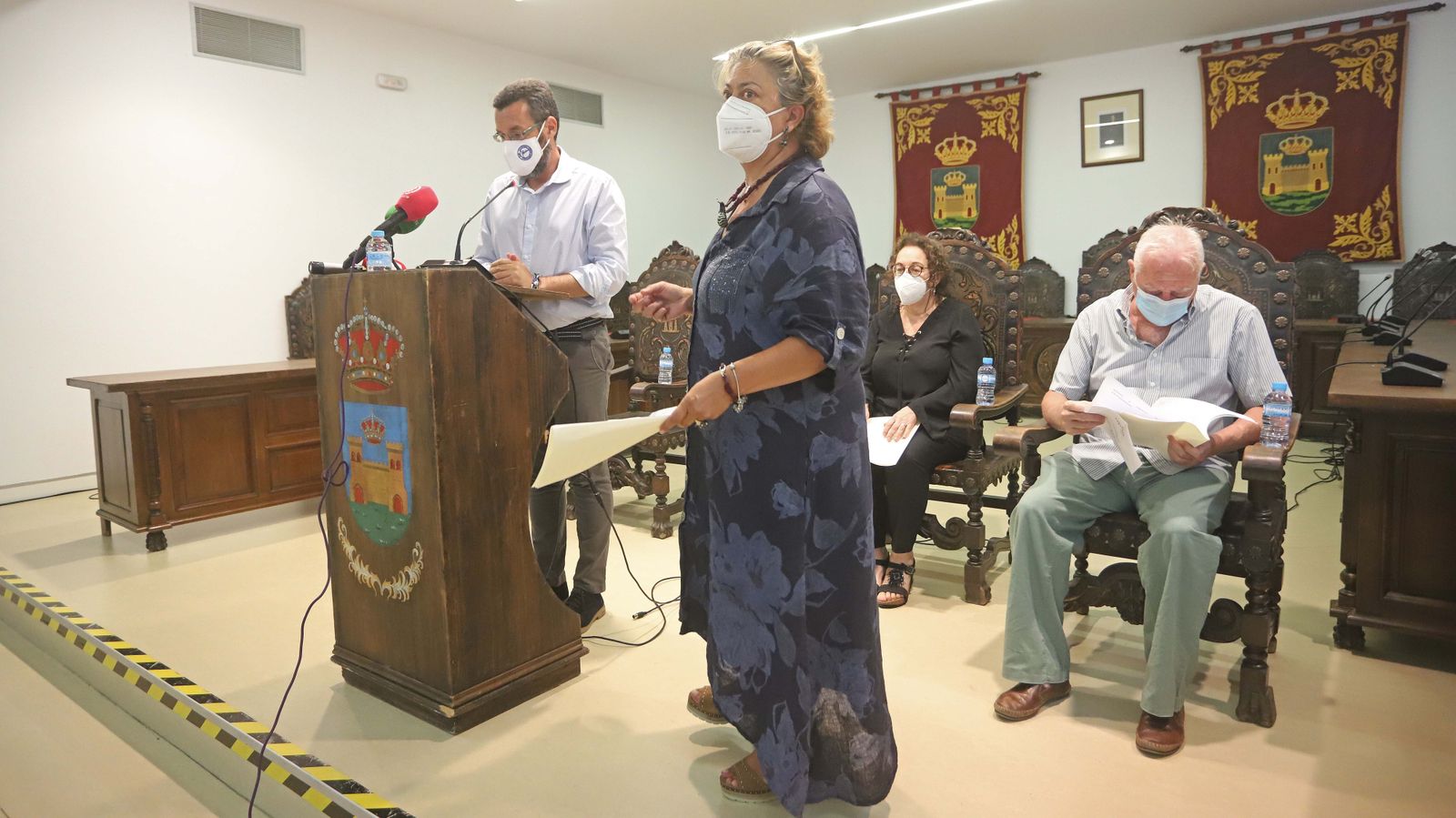 Fotos del reconocimiento a las victimas de bebés robados en La Línea