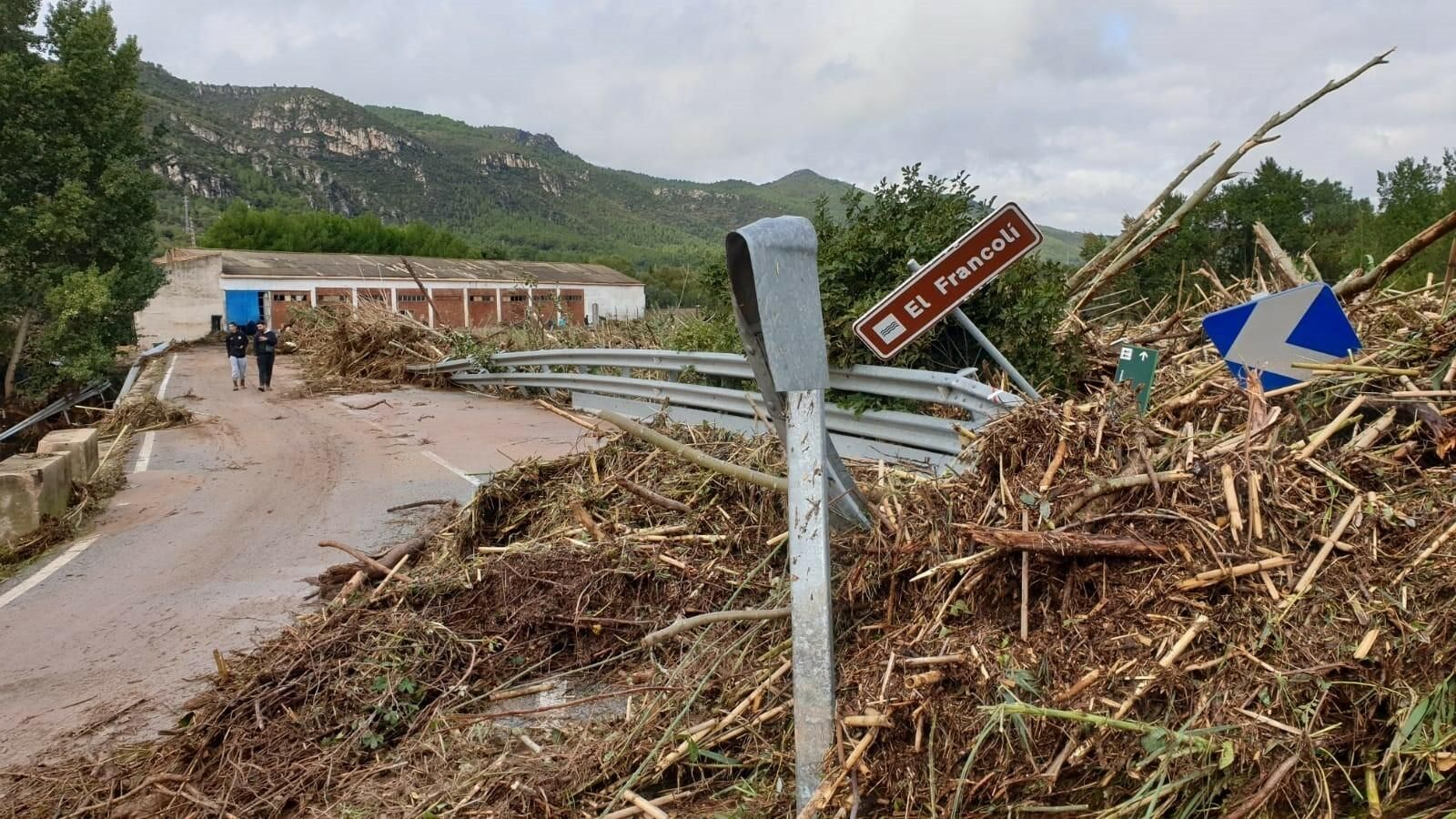 Daños causados por el temporal en Tarragona