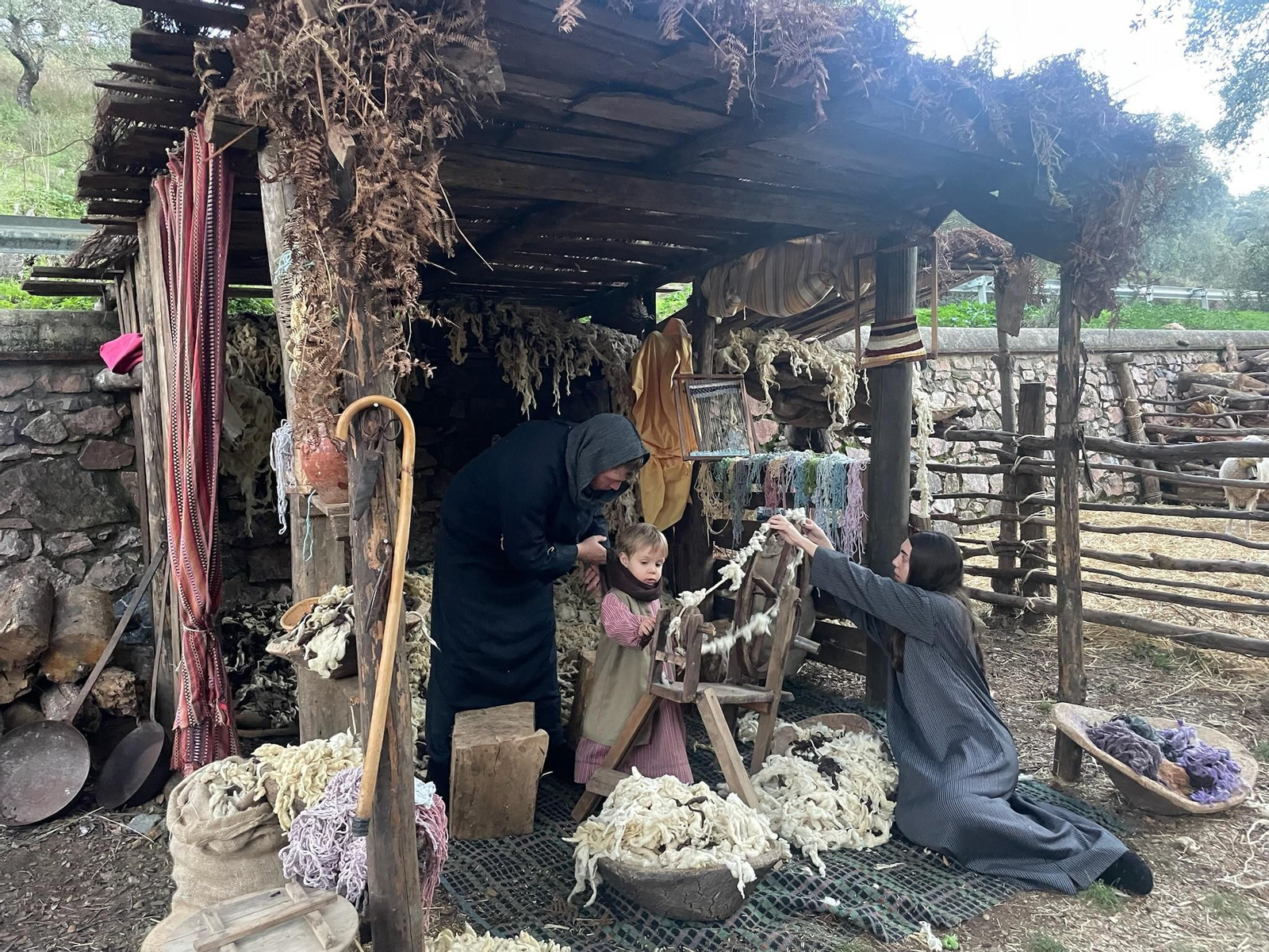 Así es uno de los Belenes Vivientes más bonitos que podrás ver este puente en Huelva