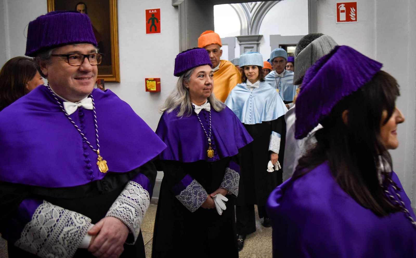 Acto de investidura de la nueva rectora de la US, Carmen Vargas