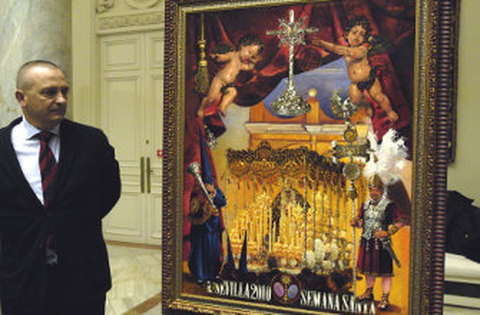 Anuncio con liturgia y teatro