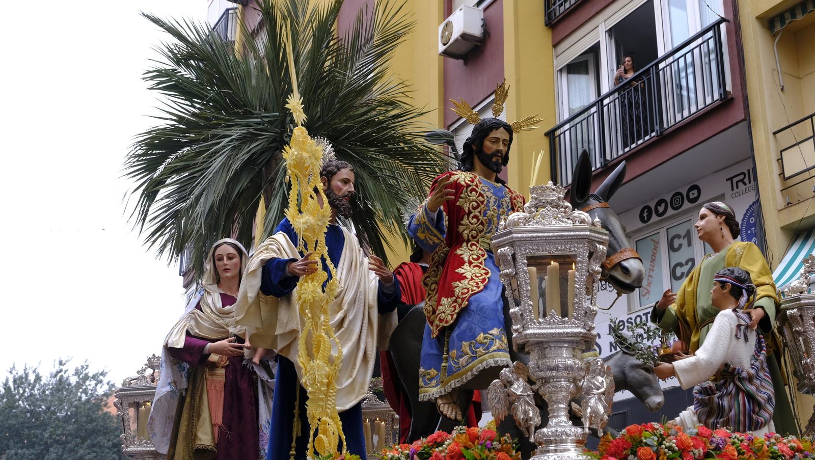 La Borriquita en la Semana Santa de Almería 2025, en imágenes