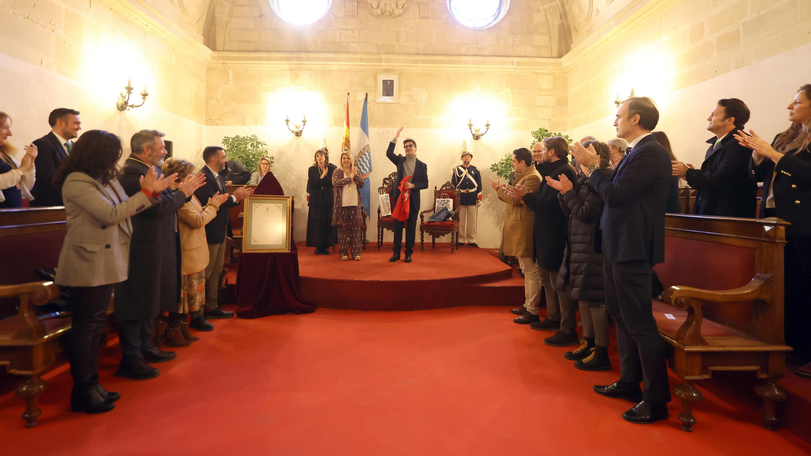 David DeMaría, premio Día de Andalucía del Ayuntamiento de Jerez