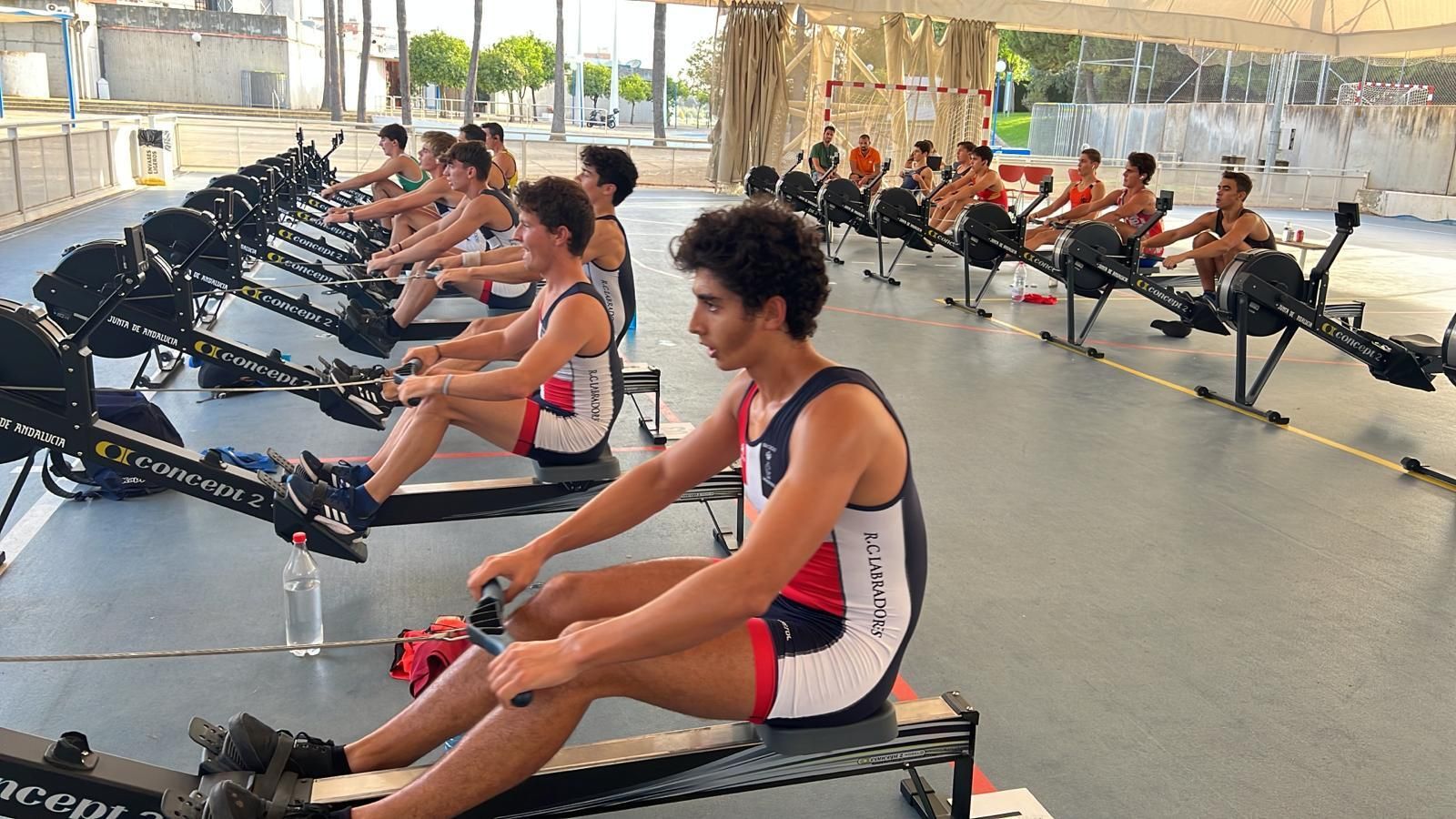 Palistas del R.C Labradores se someten a los test de ergómetro