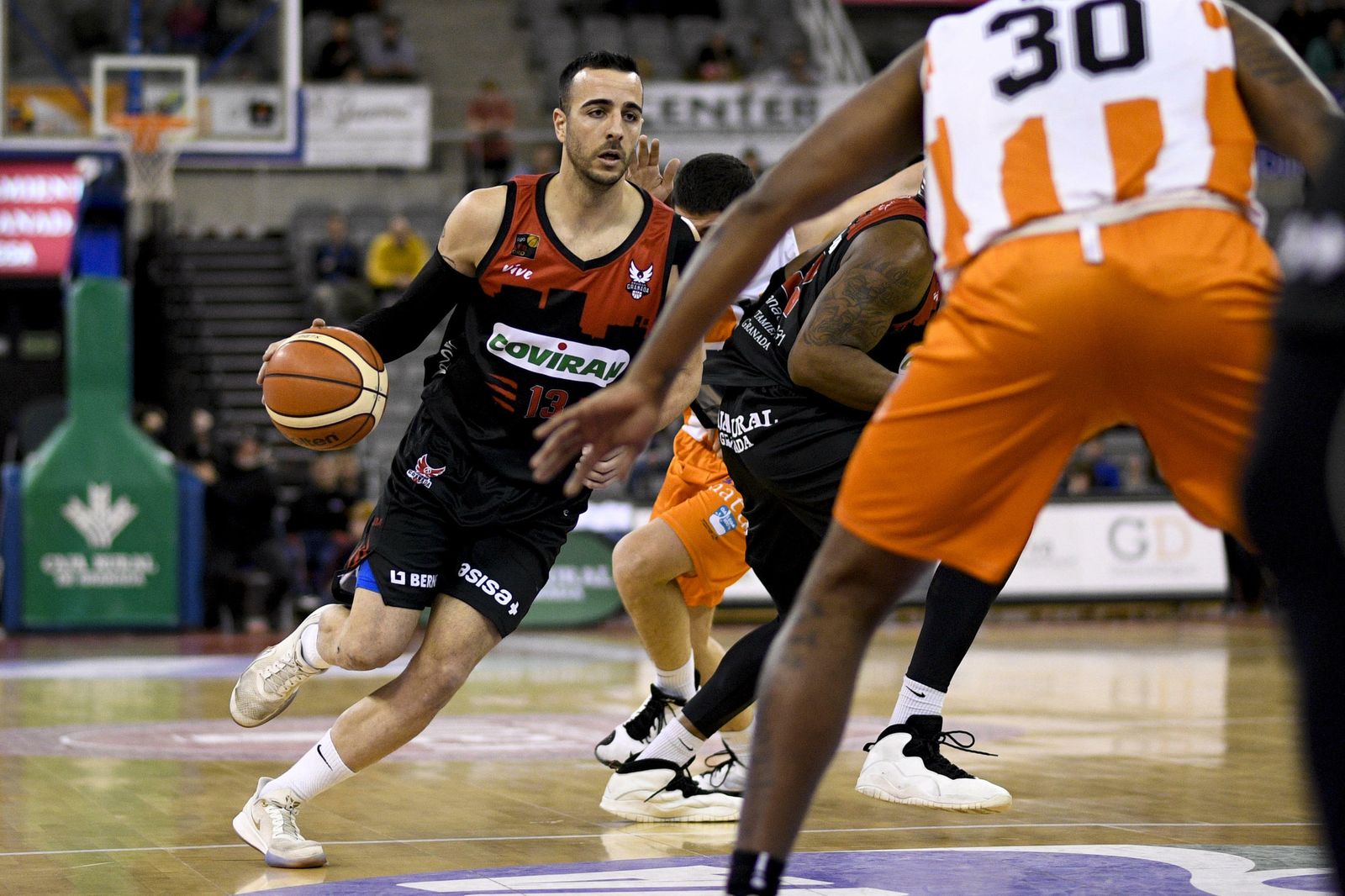 Alo Marín fue el jugador que más empeño puso en las filas del Covirán.