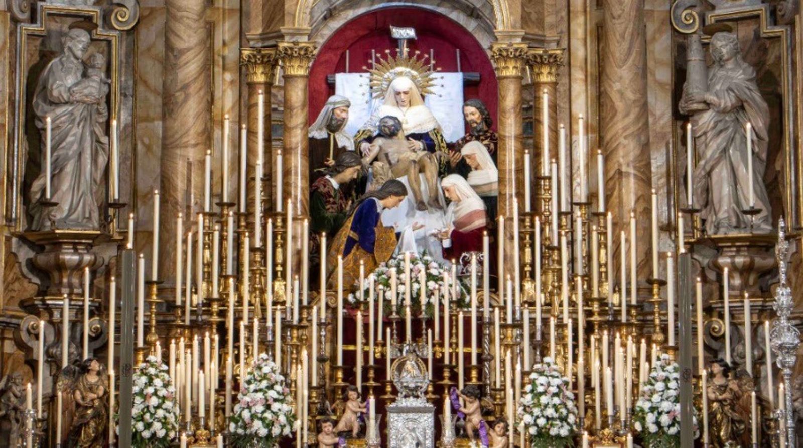 La Mortaja celebra el septenario a la Piedad