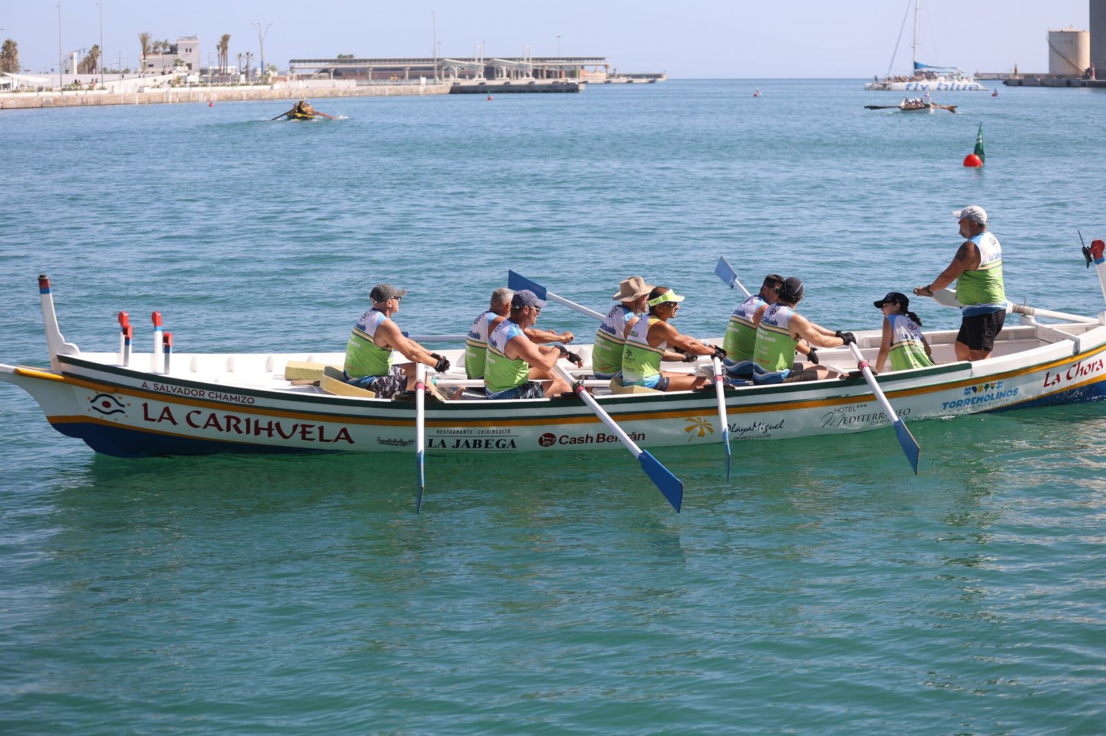 Las imágenes del 61º Gran Premio Ciudad de Málaga de jábegas