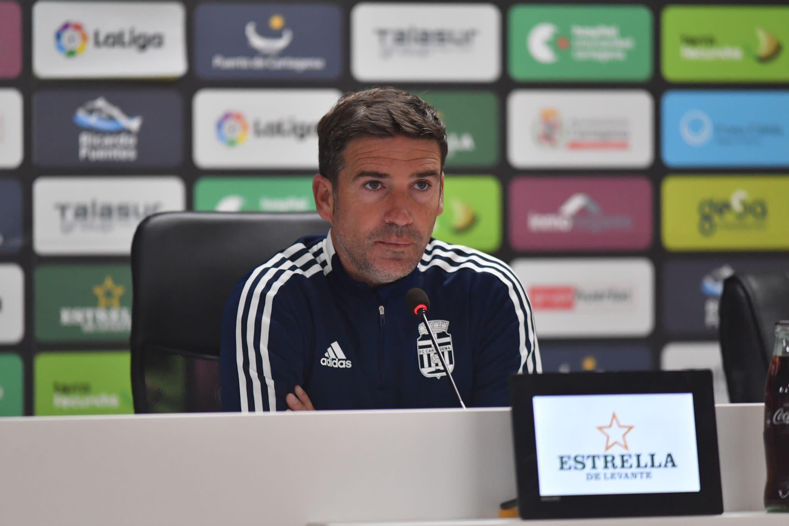 Luis Carrión, en rueda de prensa.