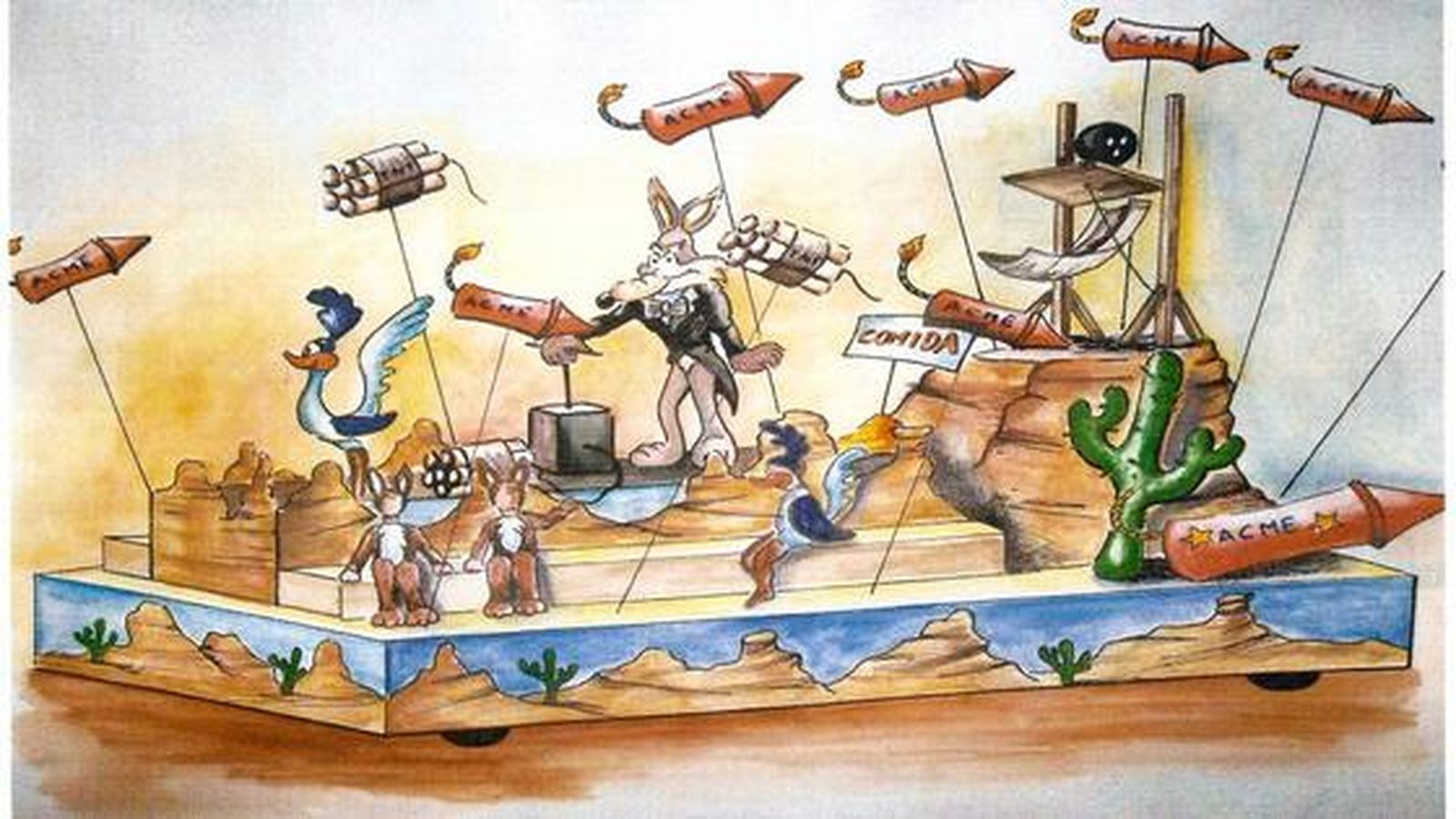 Carroza del Correcaminos