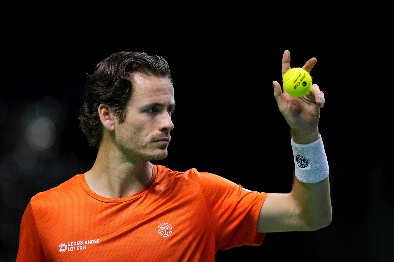 Las fotos de la derrota de España en el dobles ante Países Bajos