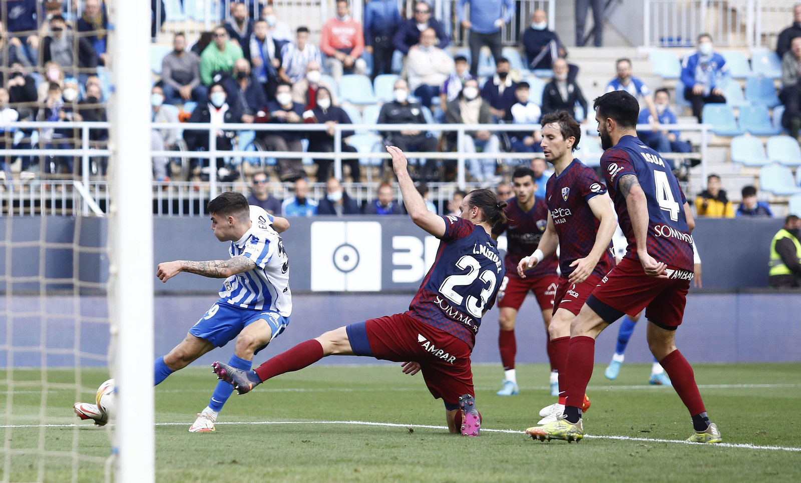 Las fotos del Málaga CF-Huesca