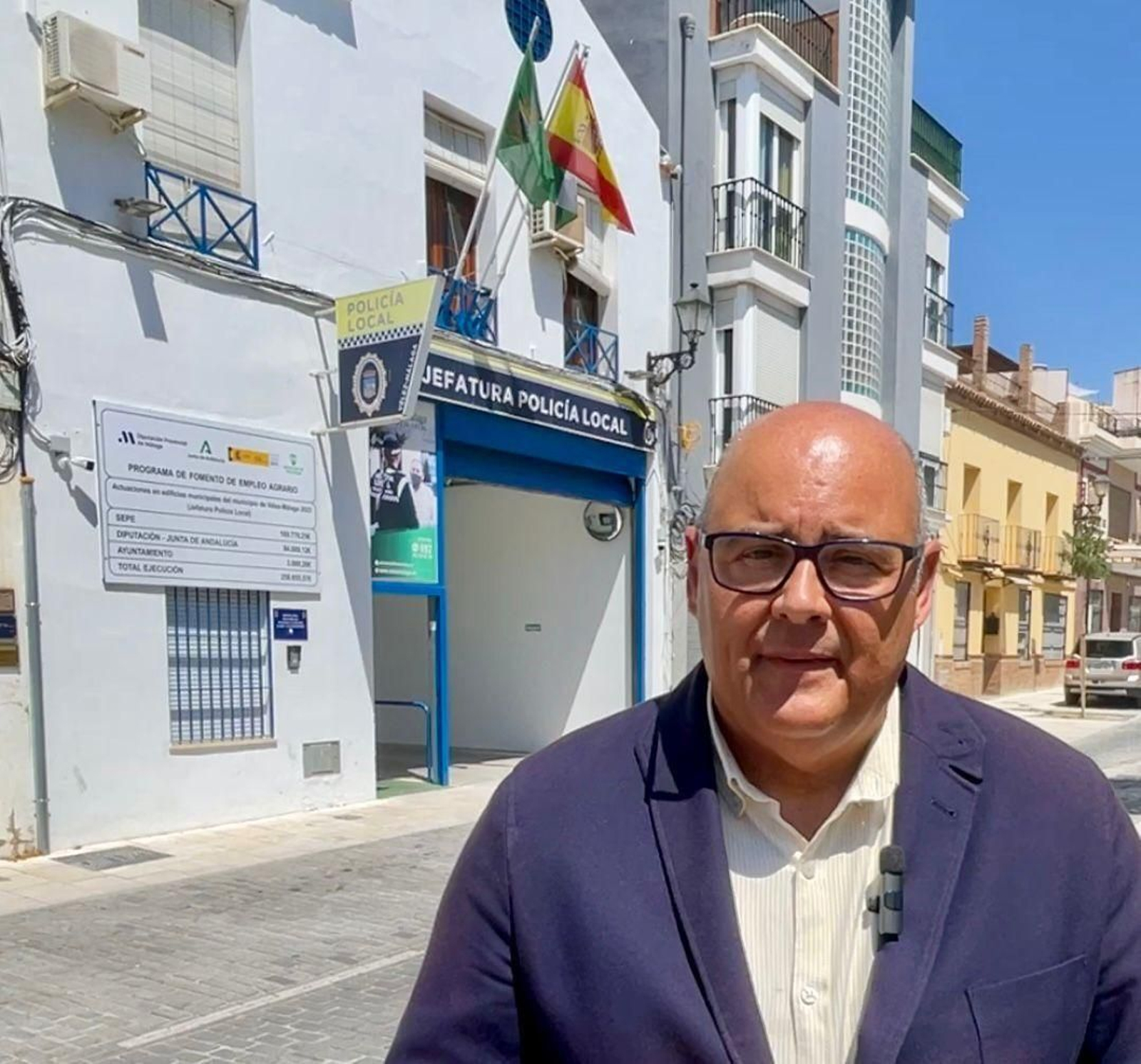 El alcalde de Vélez-Málaga, Jesús Lupiáñez