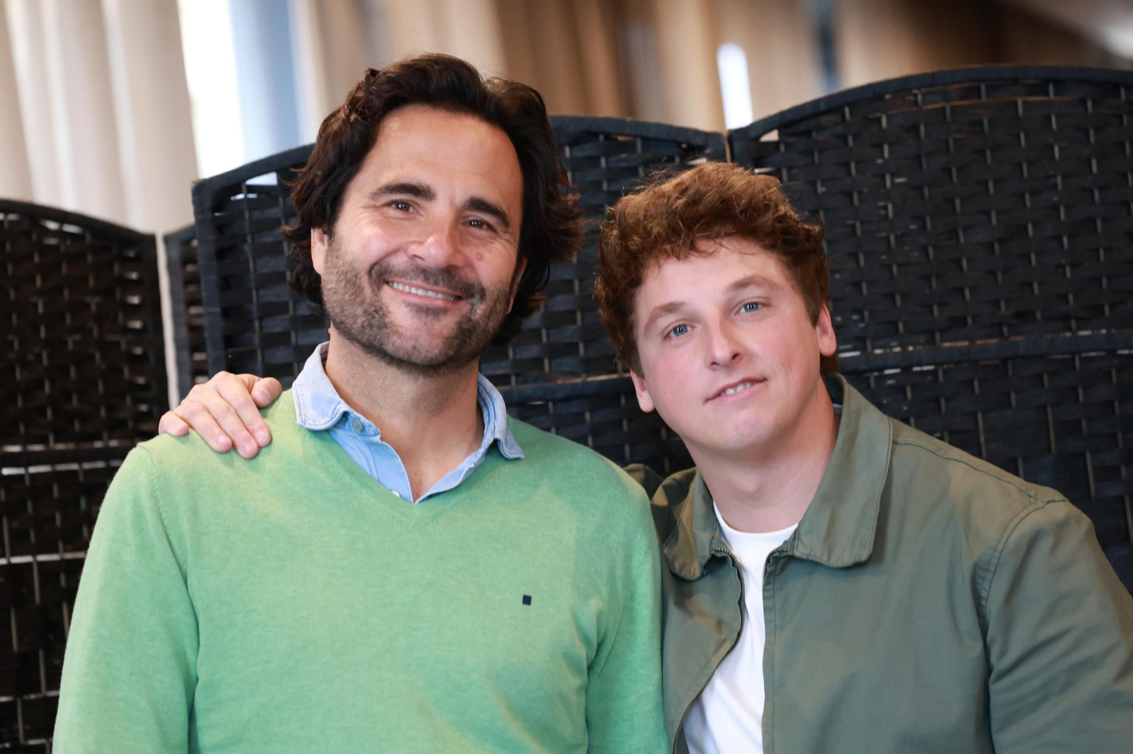 Álvaro Díaz y Carlos Scholz posan para esta entrevista.