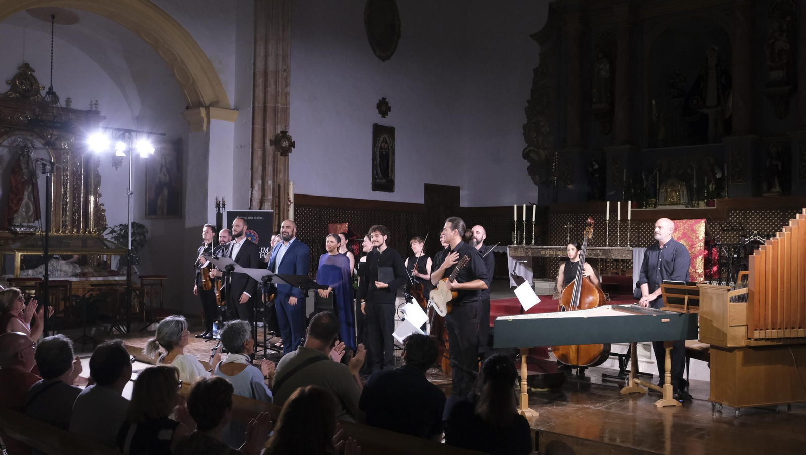 Concierto de Collegium Musicum Madrid, en el Festival de Vélez Blanco, en imágenes