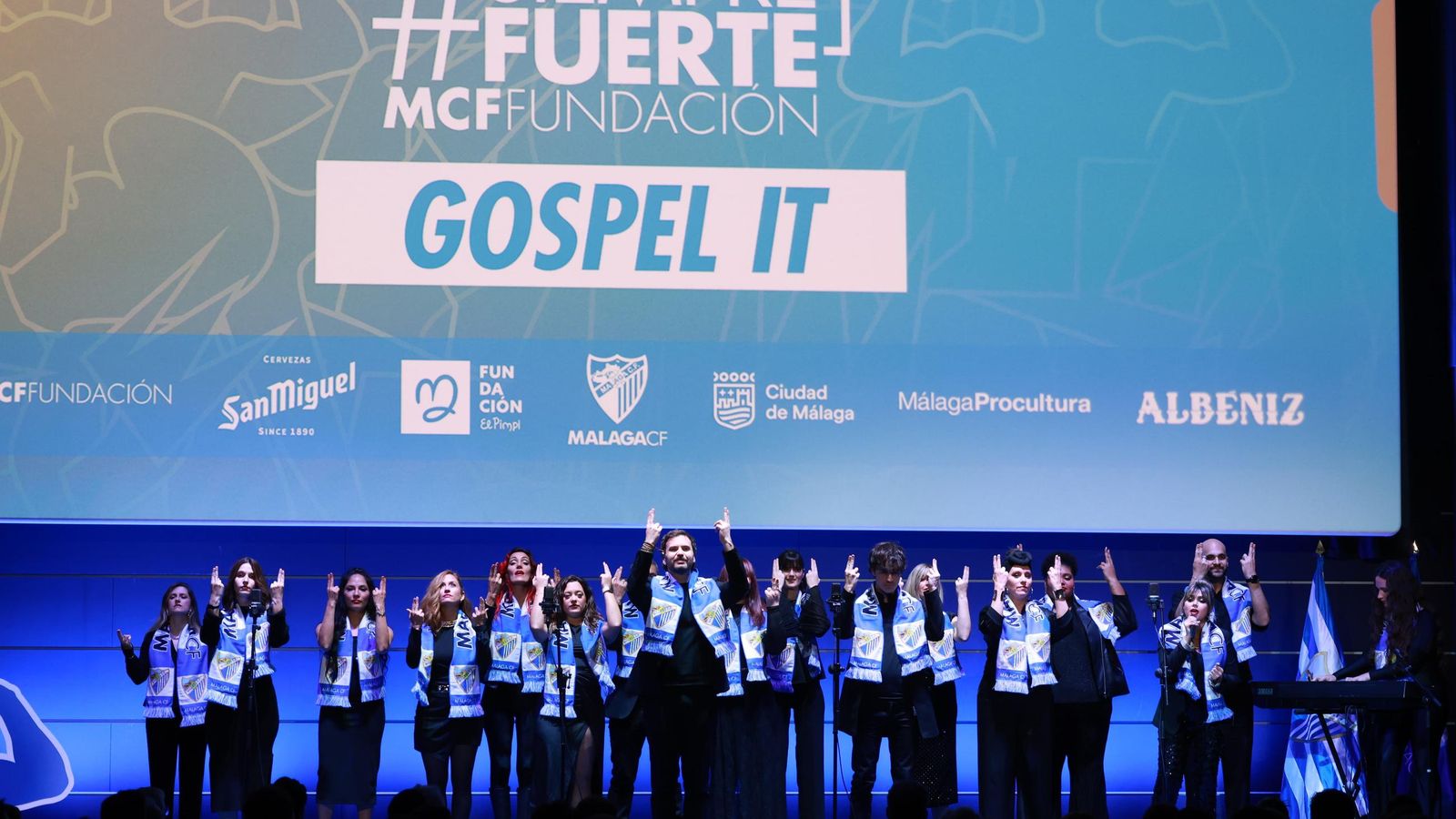 La gala 'Siempre Fuerte' del Málaga CF, en fotos