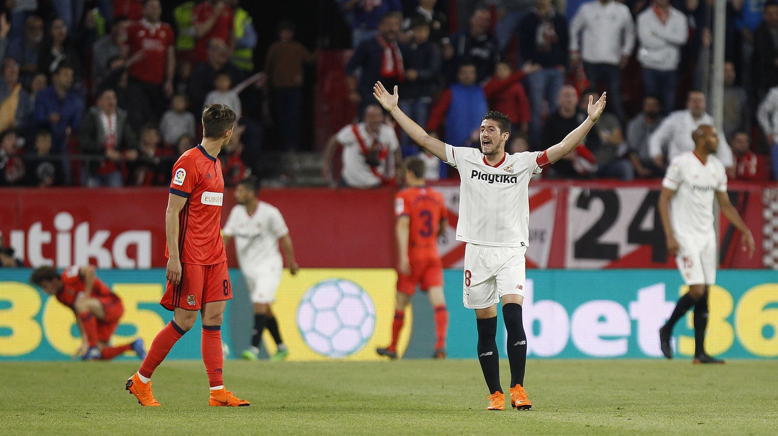 Las imágenes del Sevilla-Real Sociedad