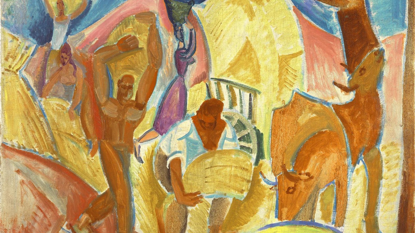 'Los segadores', 1907. Colección Museo Thyssen-Bornemisza.