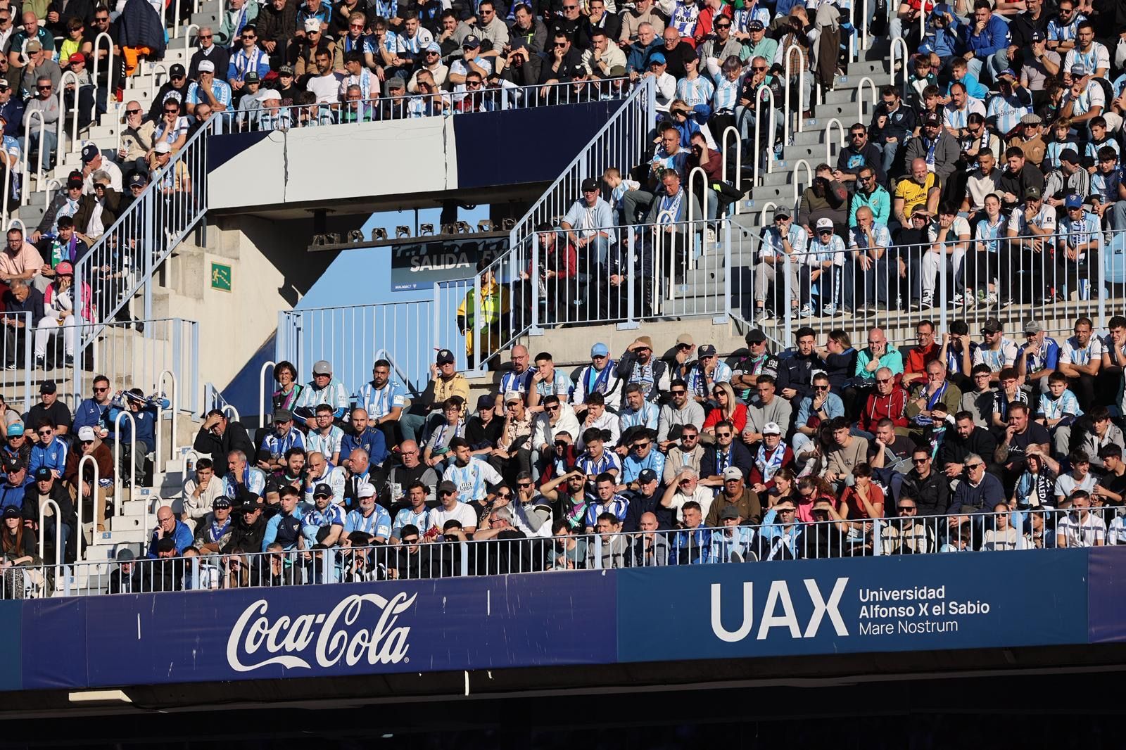Búscate en las gradas en el Málaga CF-Ceuta