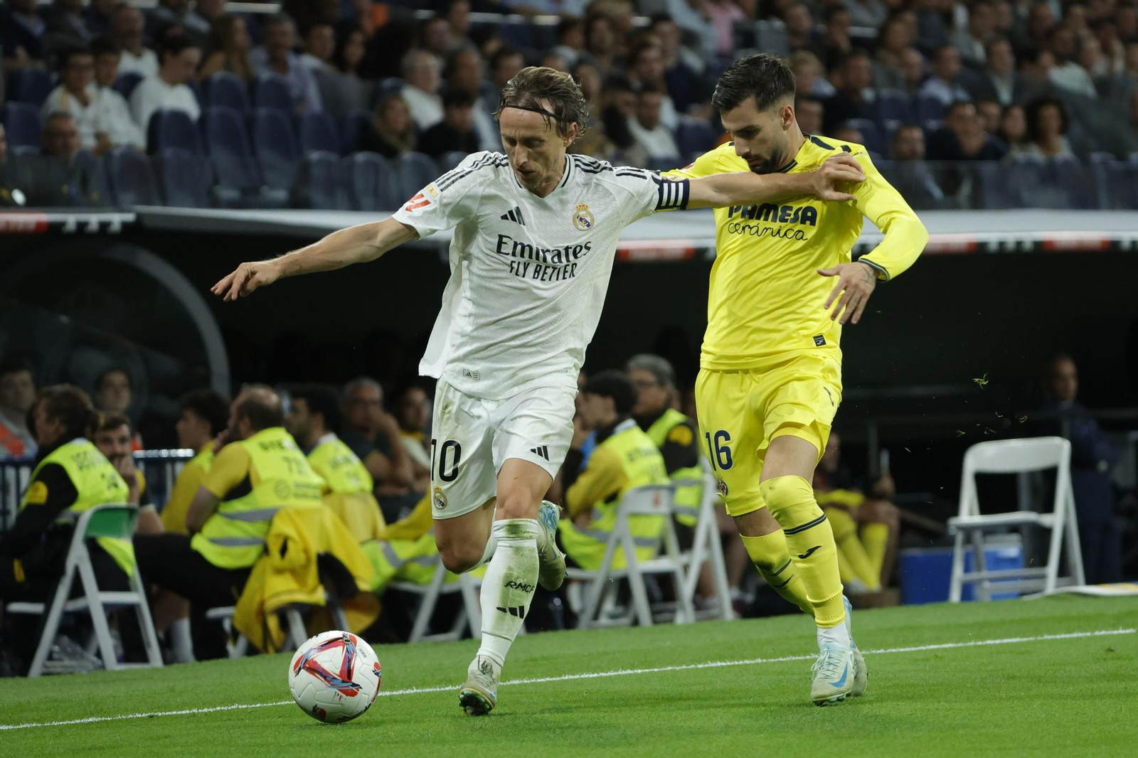 Las mejores imágenes del Real Madrid - Villarreal