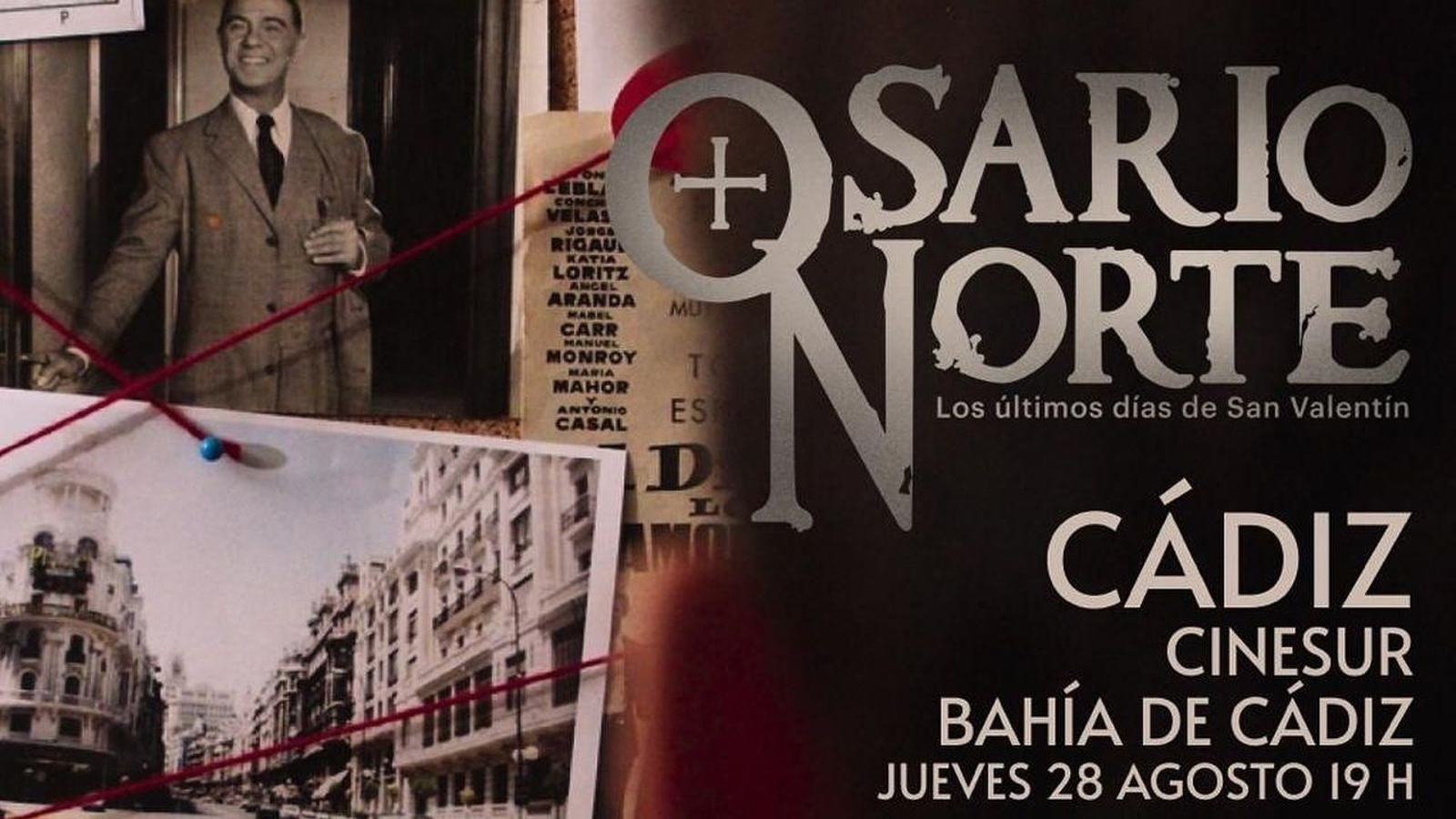 Cartel de la nueva proyección de 'Osario Norte' en Cádiz.