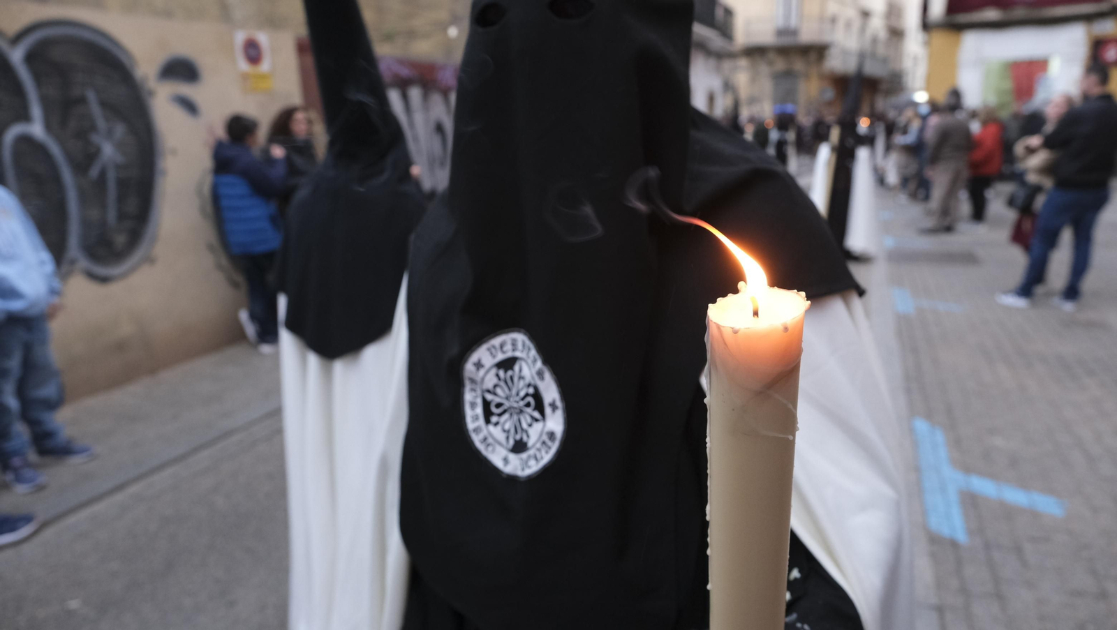 Procesión del Encuentro en Almería, en imágenes.