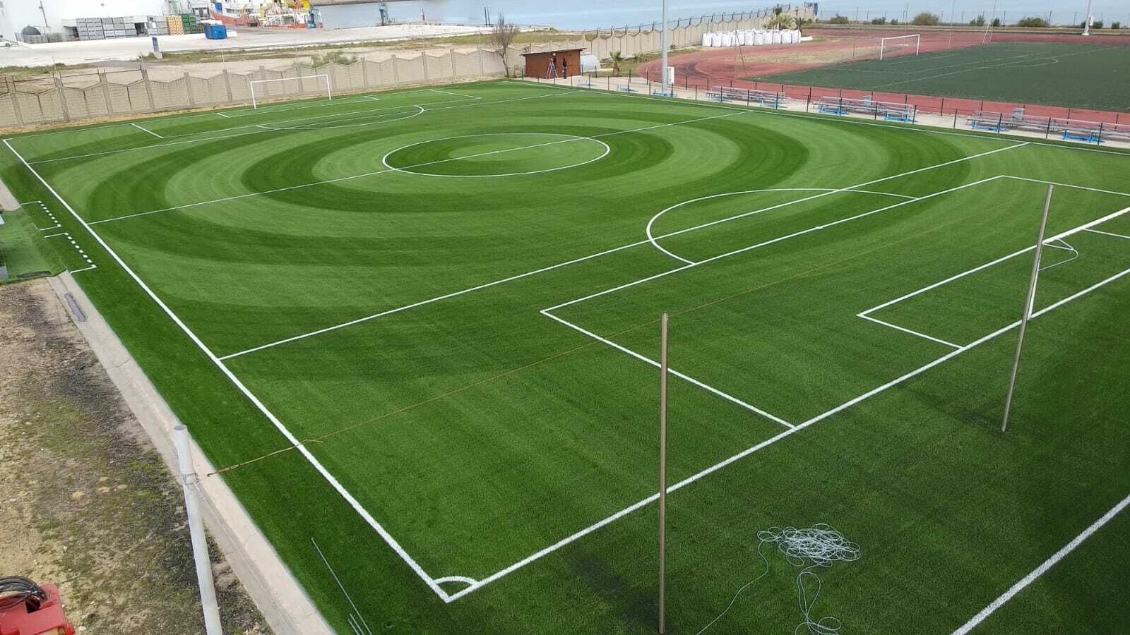 Magnífico aspecto que presenta en la actualidad uno de los campos de Elcano.