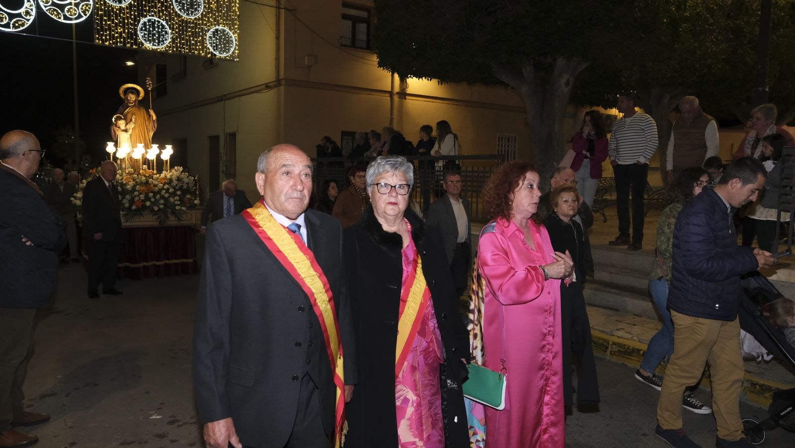 Imágenes de la Procesión de San José Obrero en las Fiestas de Benahadux