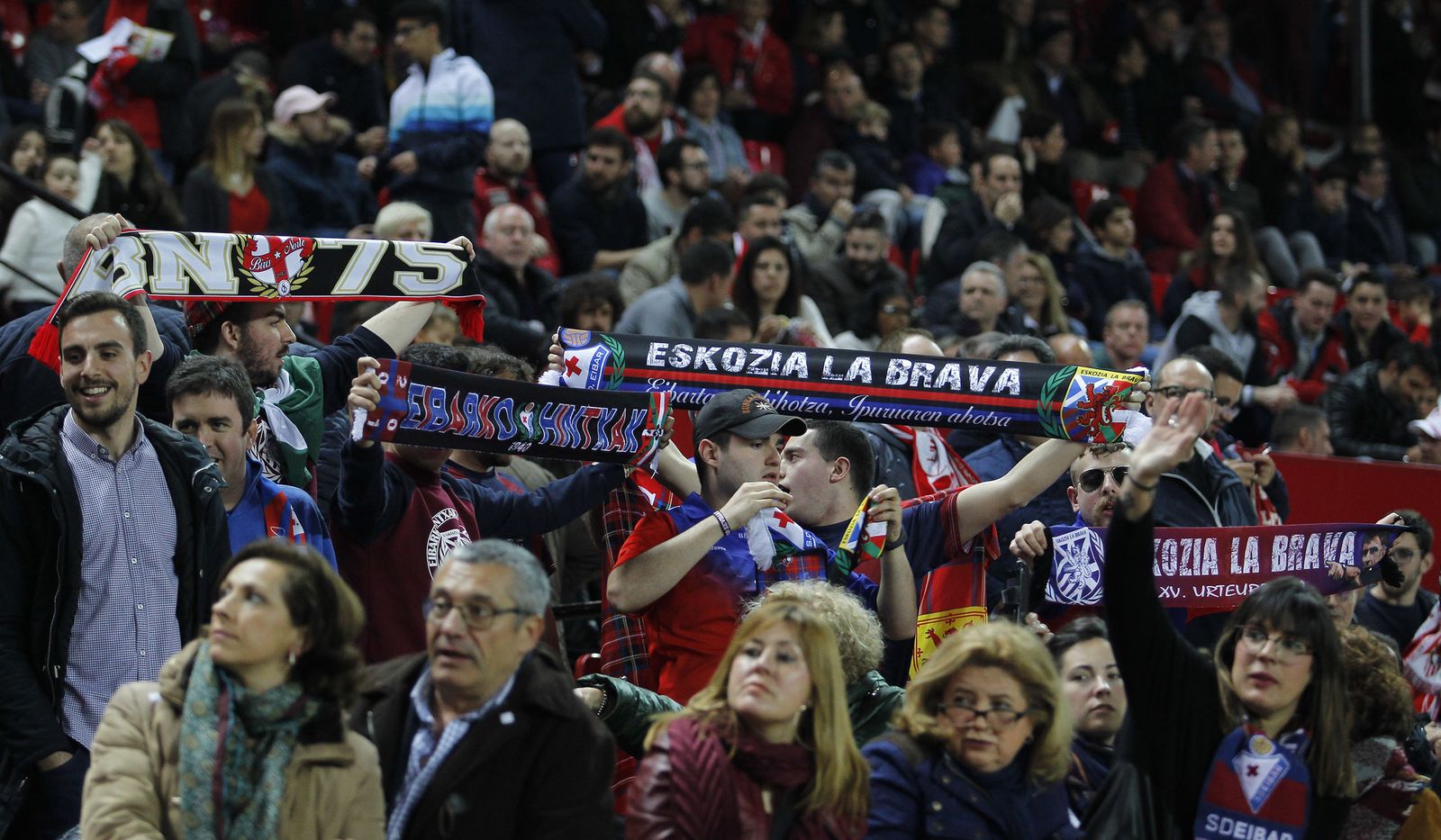 El Sevilla FC-Eibar, en imágenes