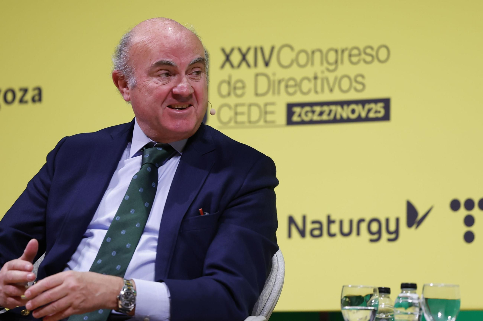 Luis de Guindos participa en el XXIV Congreso de Directivos de la Fundación CEDE