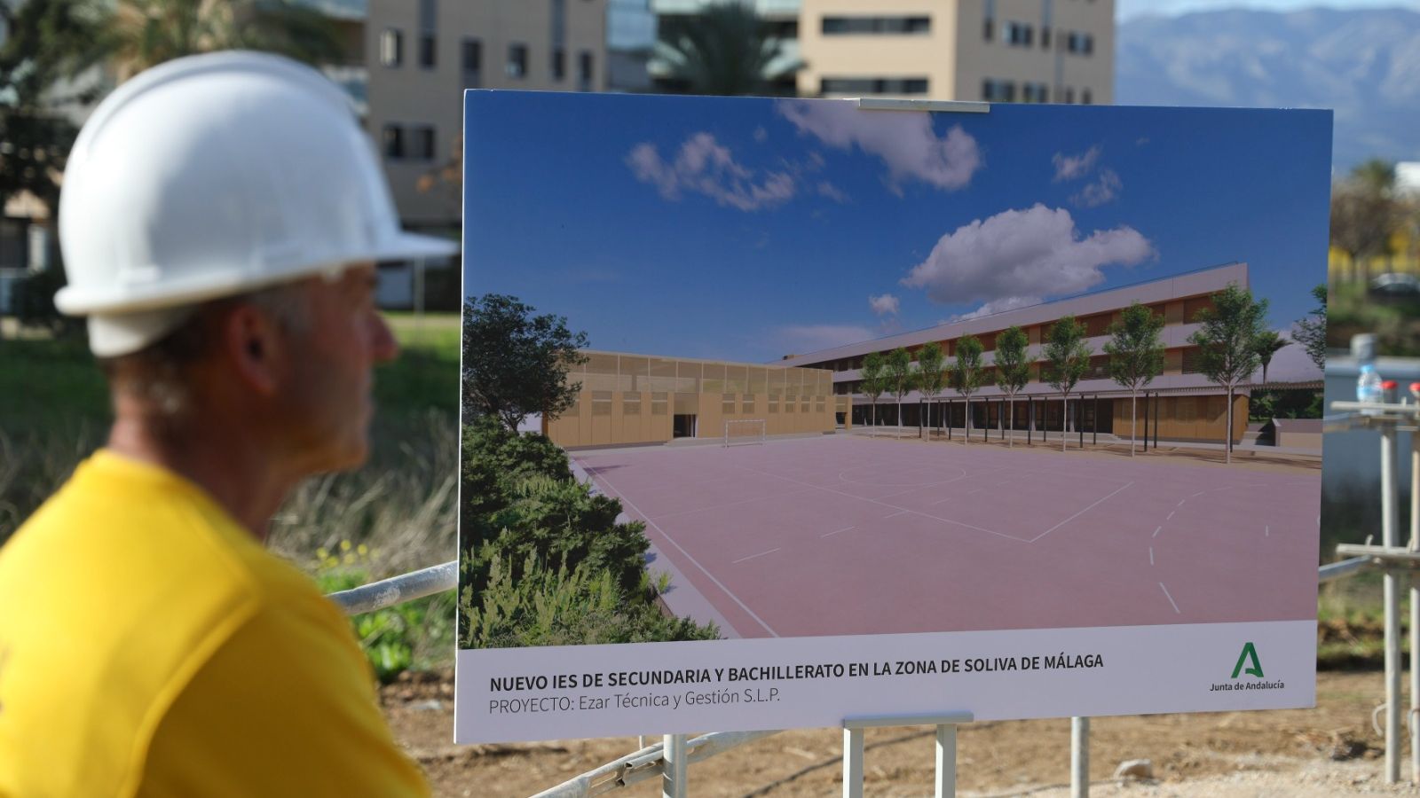 Obras IES Soliva en Teatinos