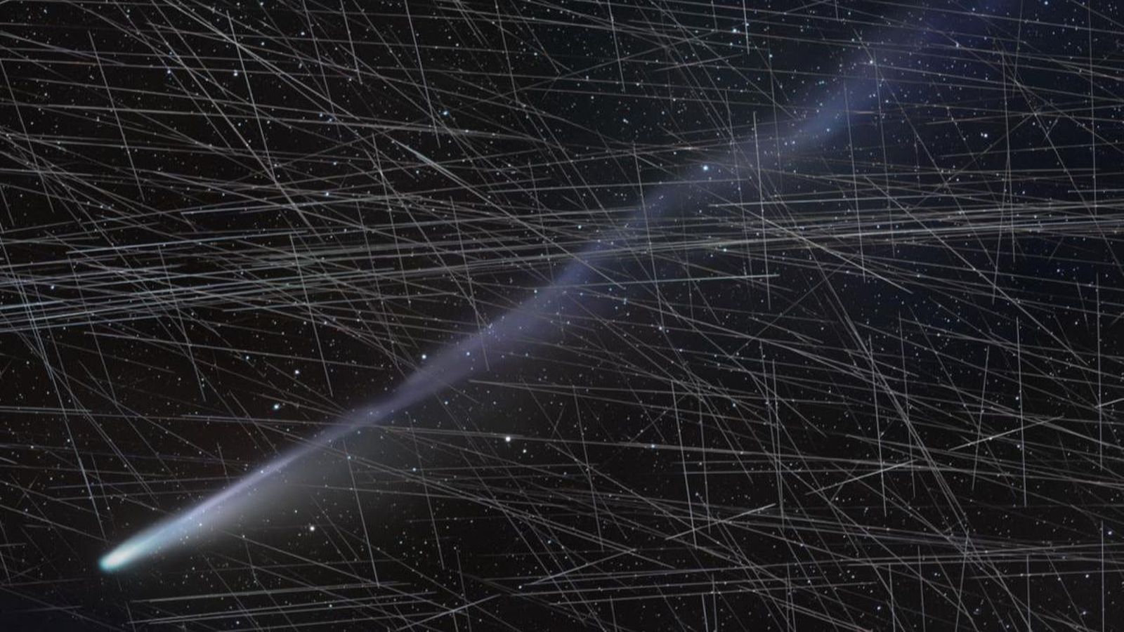 Imagen del Cometa C/2025 A6 (Lemmon), captada el 23 de octubre de 2025 desde el Observatorio del Teide.