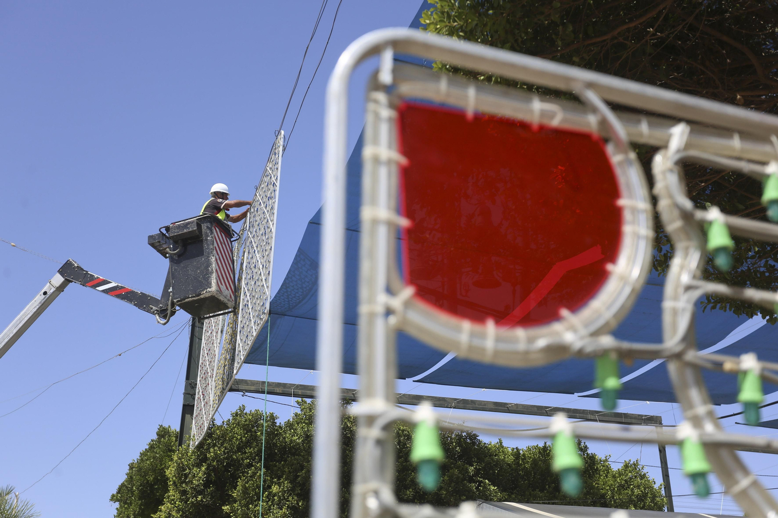 Cuenta atrás para la Feria de Málaga en el Real (fotos)