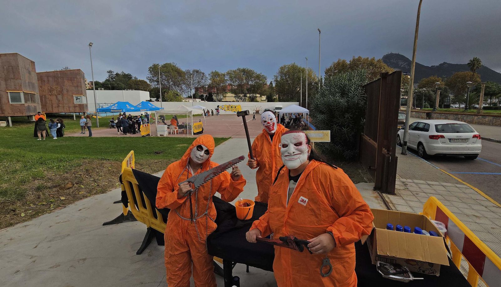 Fotos de Halloween en la Casa de la Juventud de La Línea