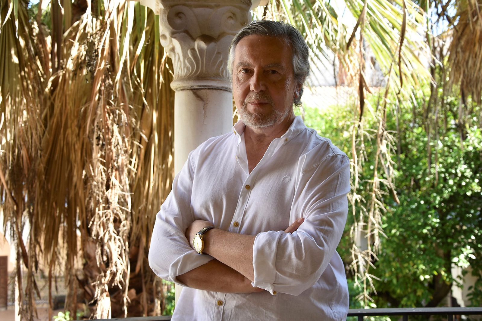 El escritor Felipe Benítez Reyes (Rota, 1960).