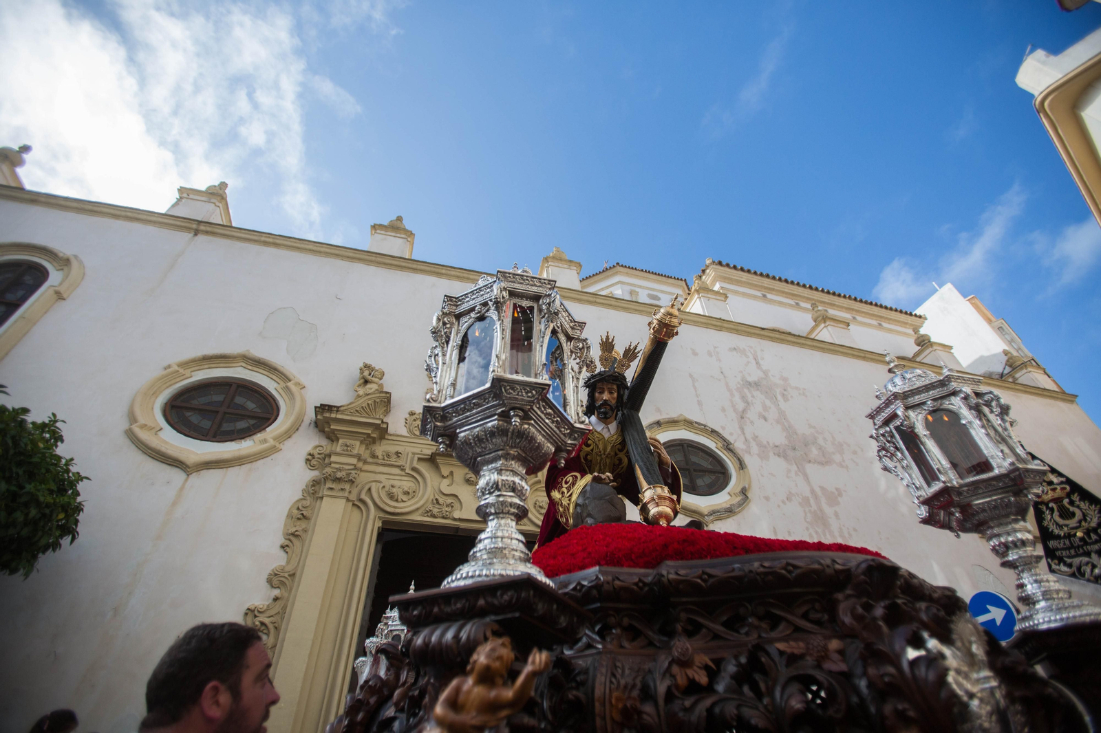 Las imágenes de la cofradía del Caido en la Semana Santa de Cádiz 2022