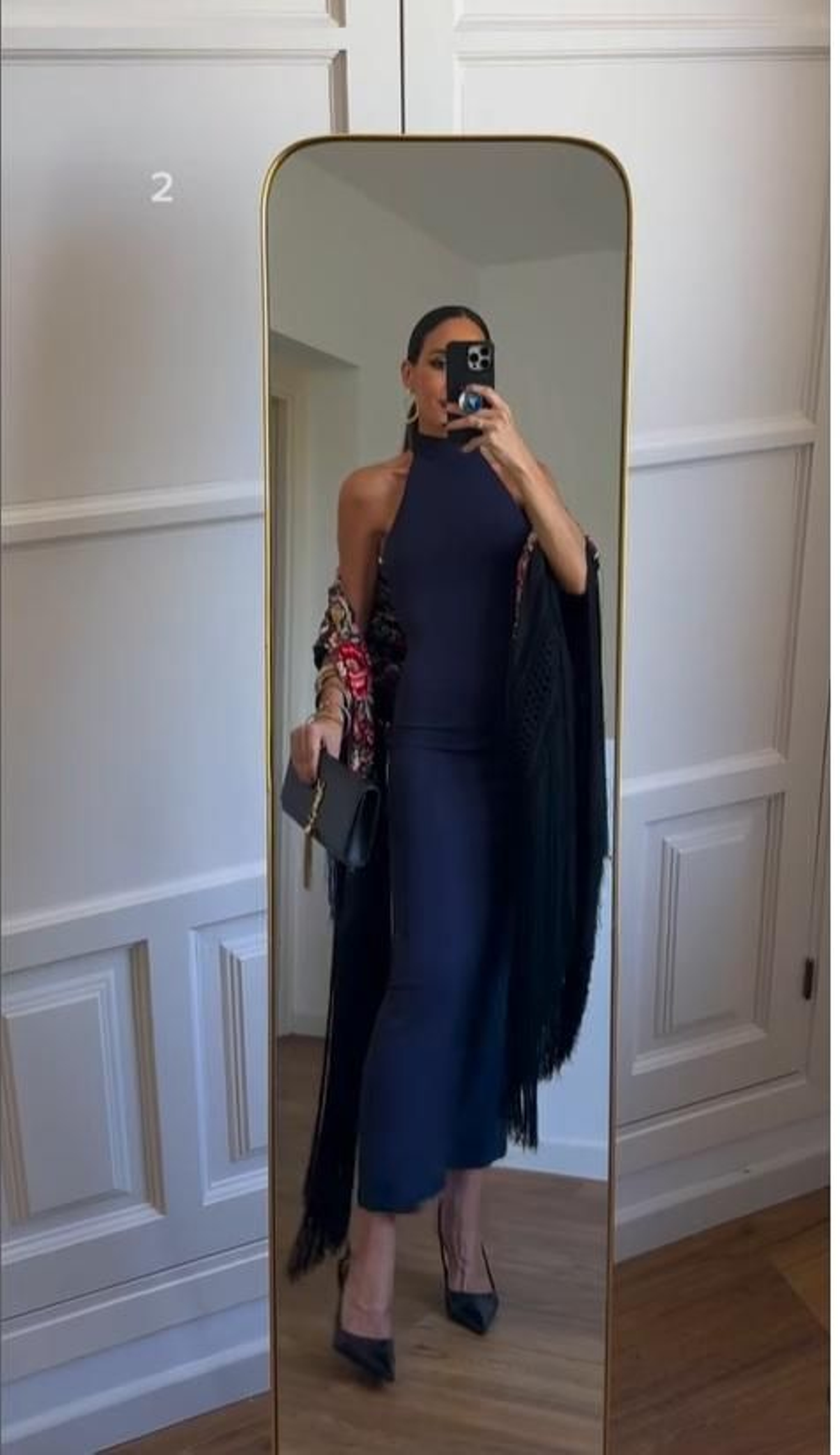 Look para el pescaíto de Rocío Osorno.