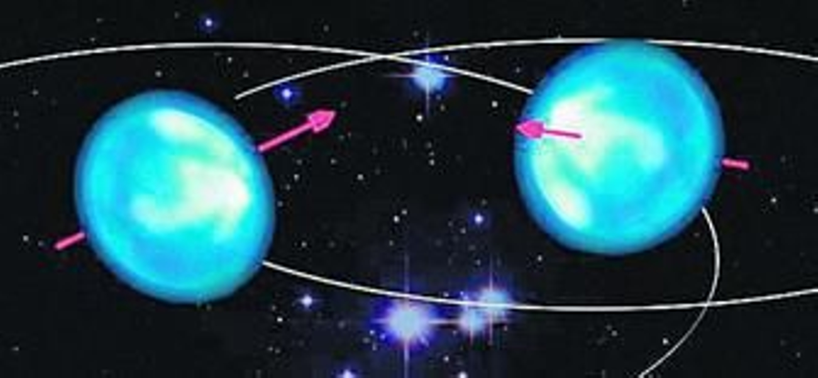 Dos estrellas contra Einstein