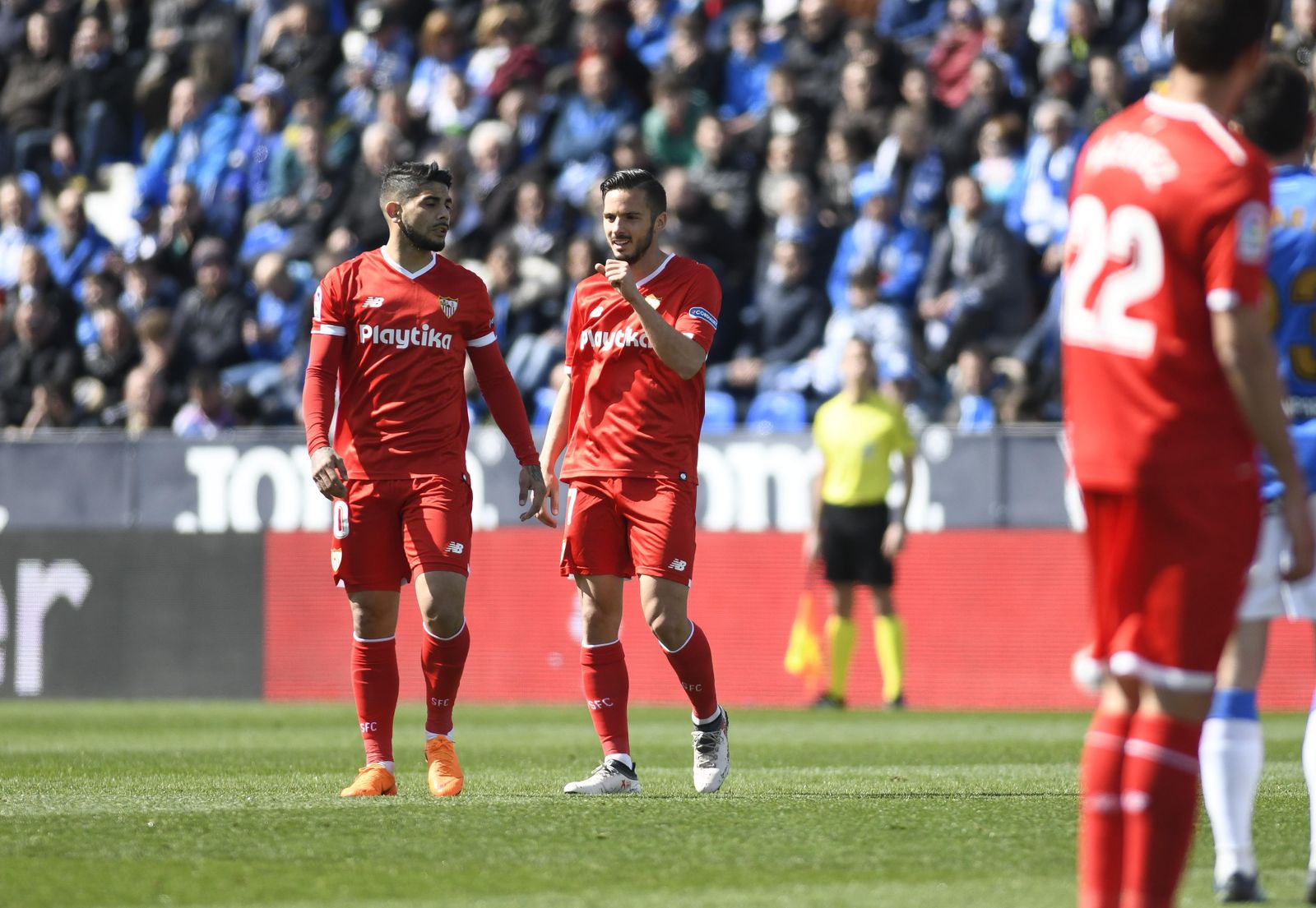 Las imágenes del Leganés-Sevilla