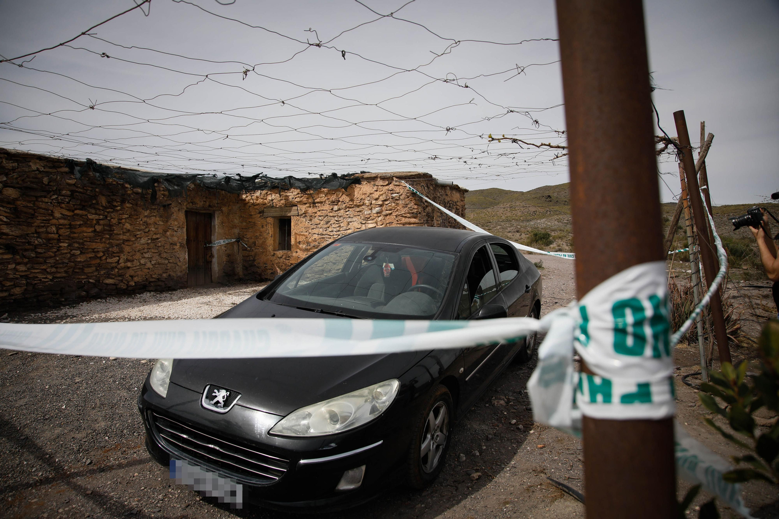 Las imágenes del parricidio de Las Alcubillas, en Alboloduy