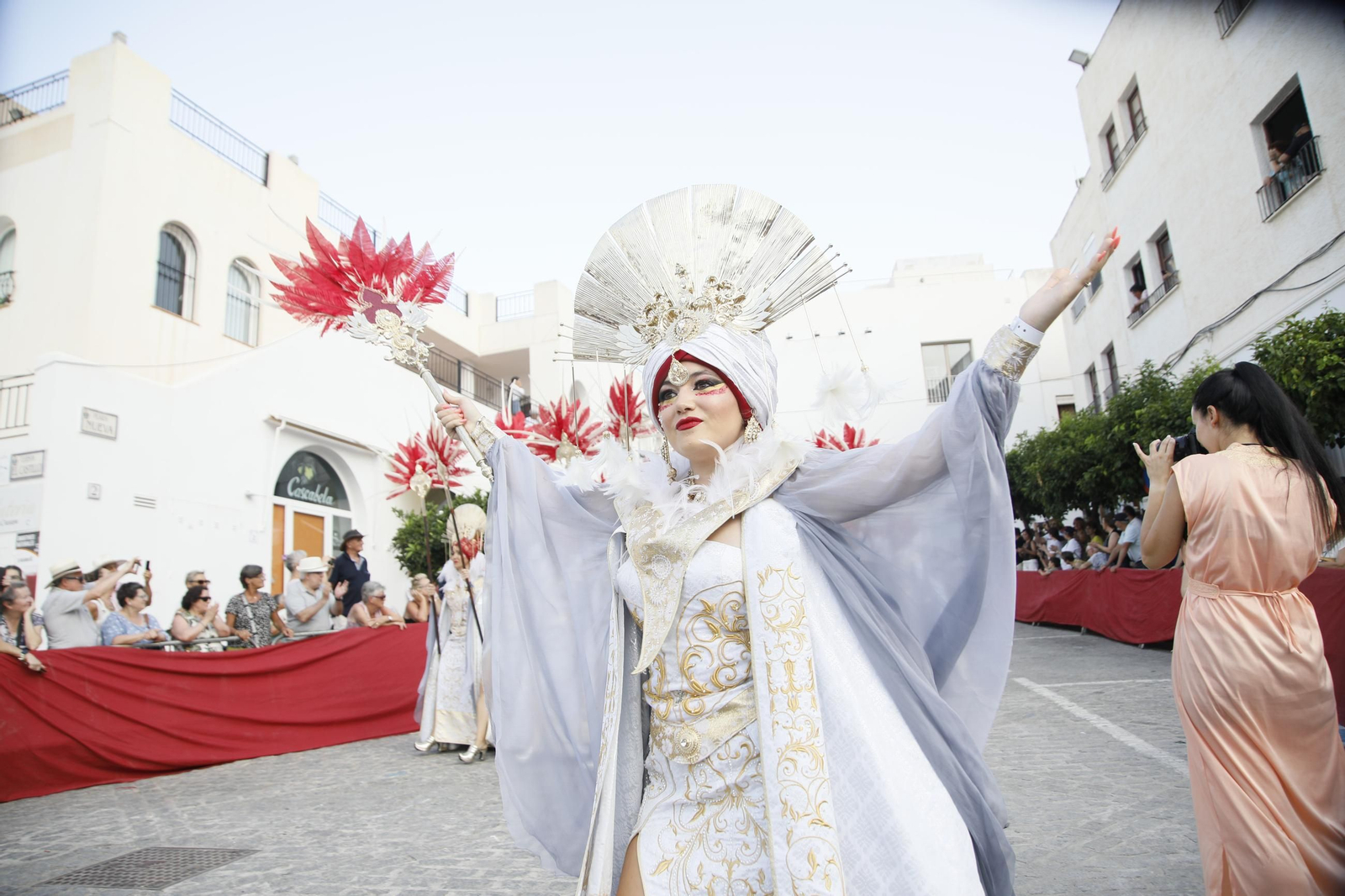 El gran desfile de Moros y Cristianos de Mojácar, en imágenes